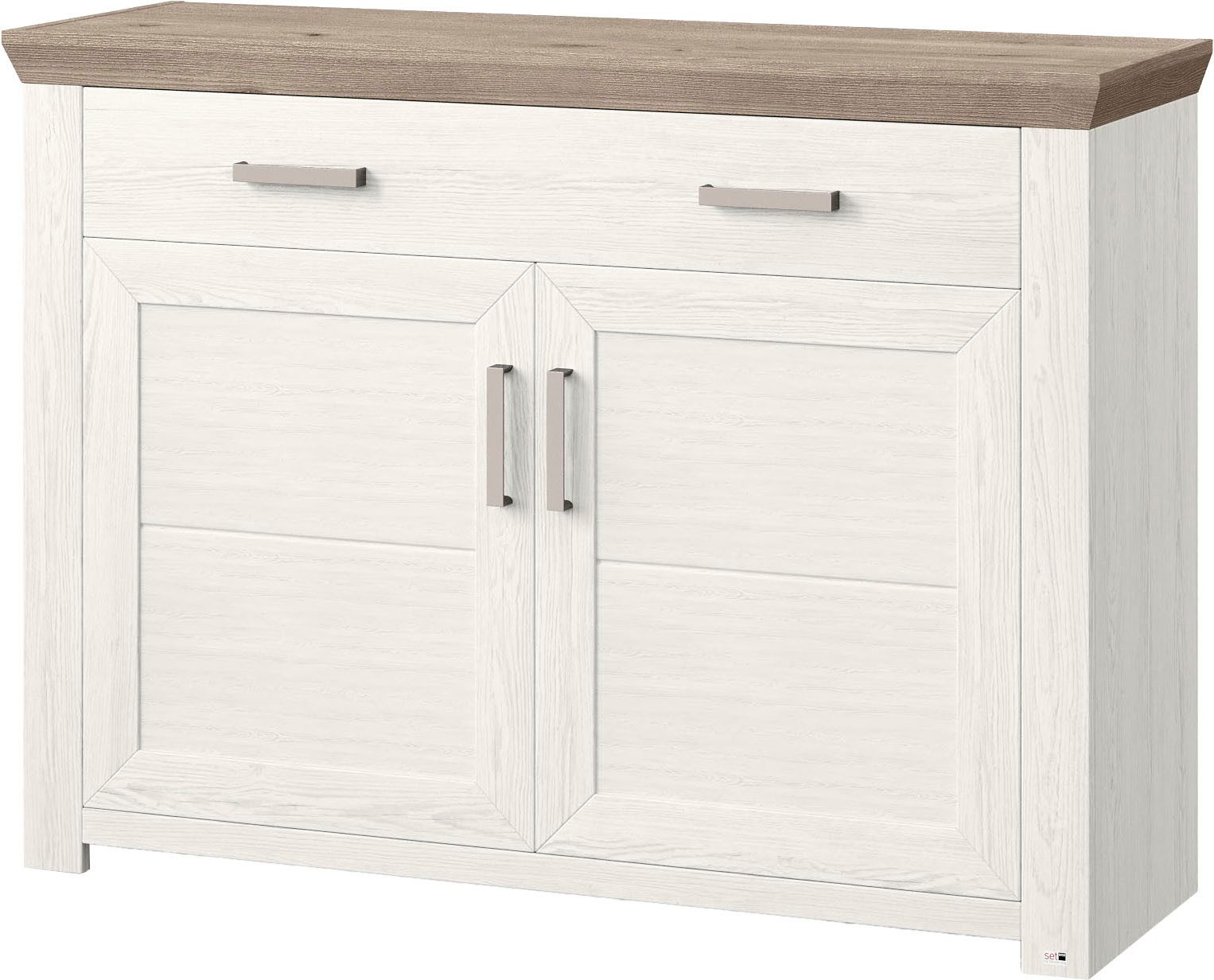 set one by Musterring Dressoir York Type 53, in 3 kleurvarianten verkrijgbaar, Landhuisstijl, Afmetingen 129 x 95 cm