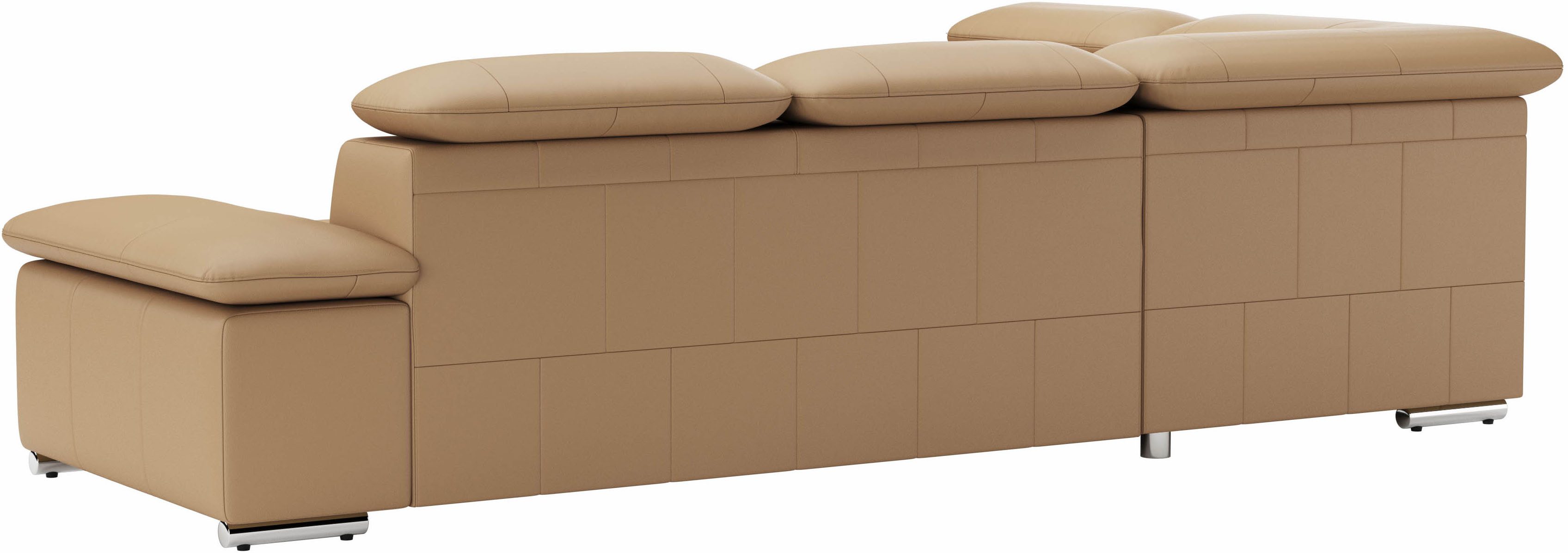 sit&more Hoekbank Valentine, L-Form, Sofa mit Armteil- & Kopfteilverstellung