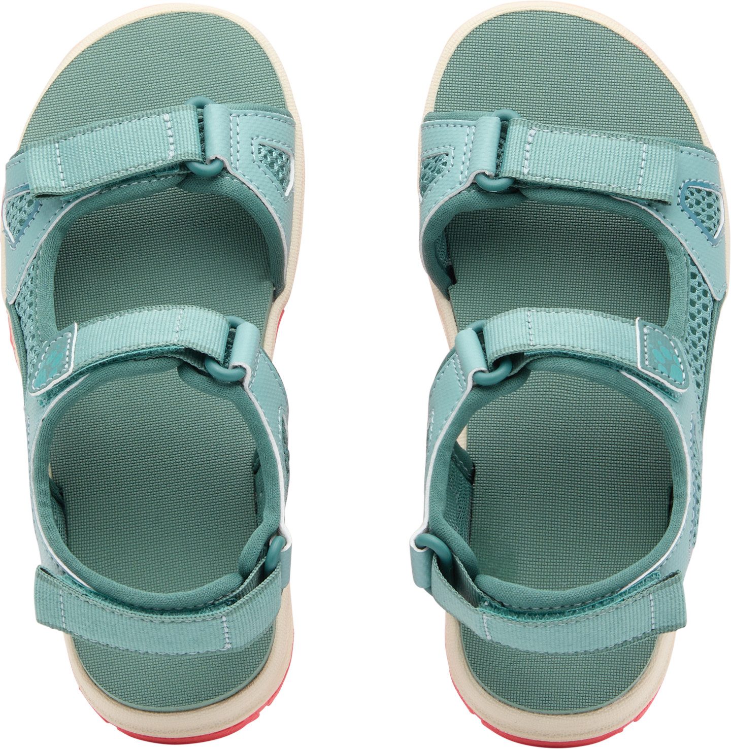 Jack Wolfskin Outdoorsandalen TARACO BEACH SANDAL K met klittenbandsluiting