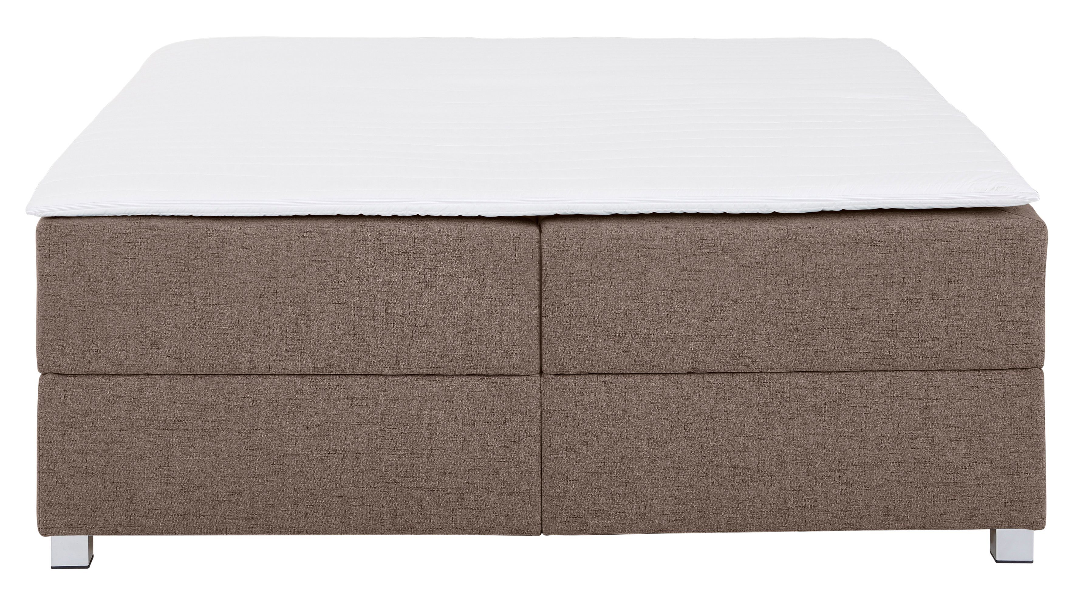 INOSIGN Boxspring Alexis zonder hoofdbord - ideaal voor ruimtes met schuine plafonds, in 4 breedten
