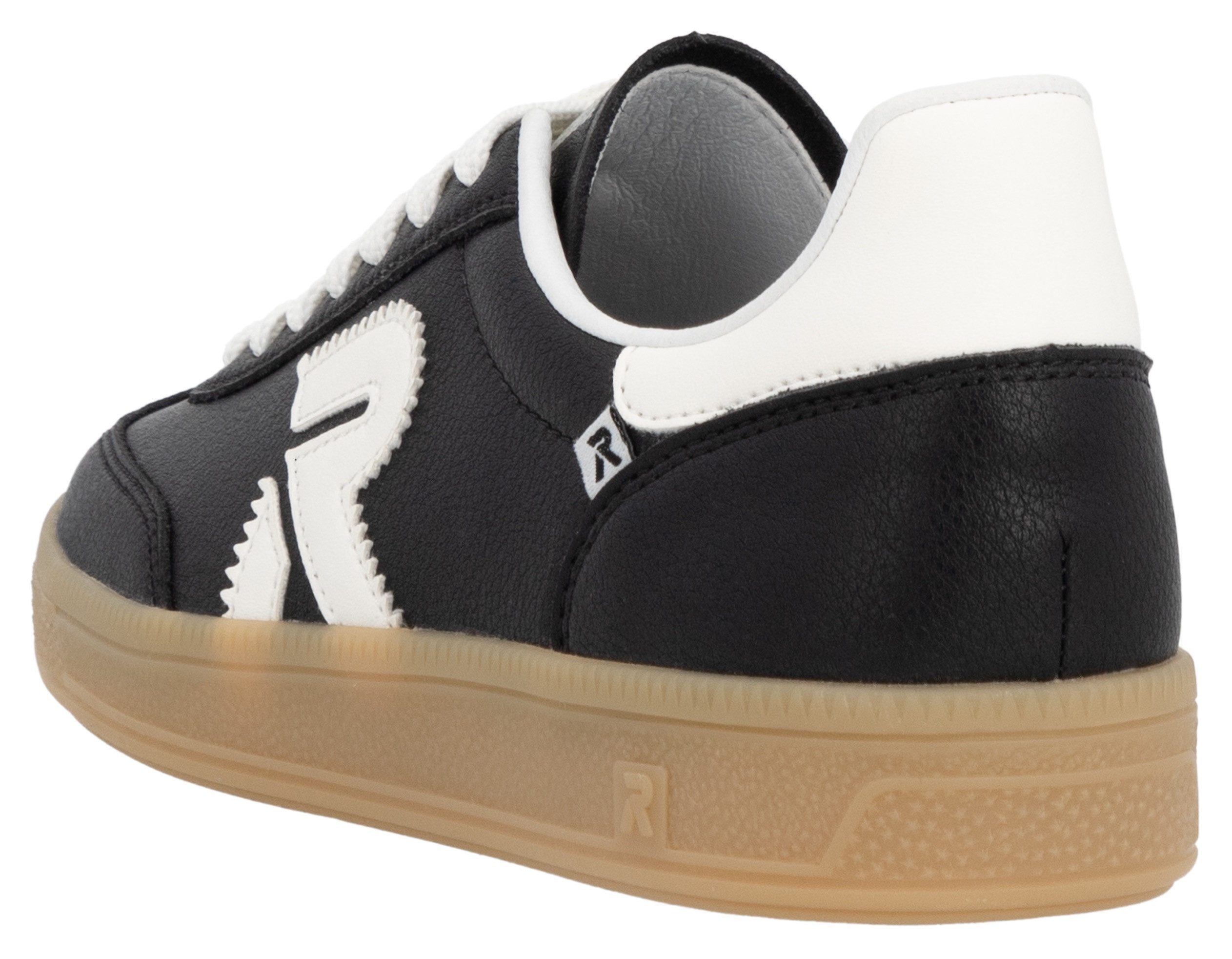 RIEKER Sport Sneakers San Diego , retro-sneaker, vrijetijdsschoen, lage schoen met uitneembaar voetbed