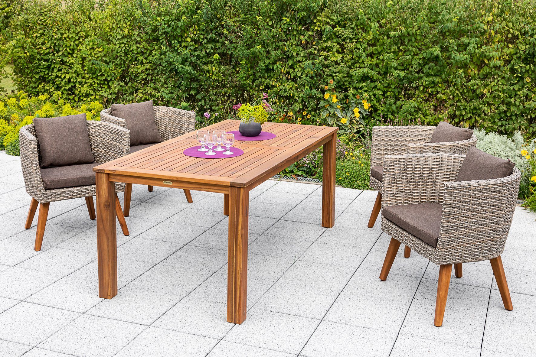 MERXX Tuin-eethoek Imperia tuinsets beige