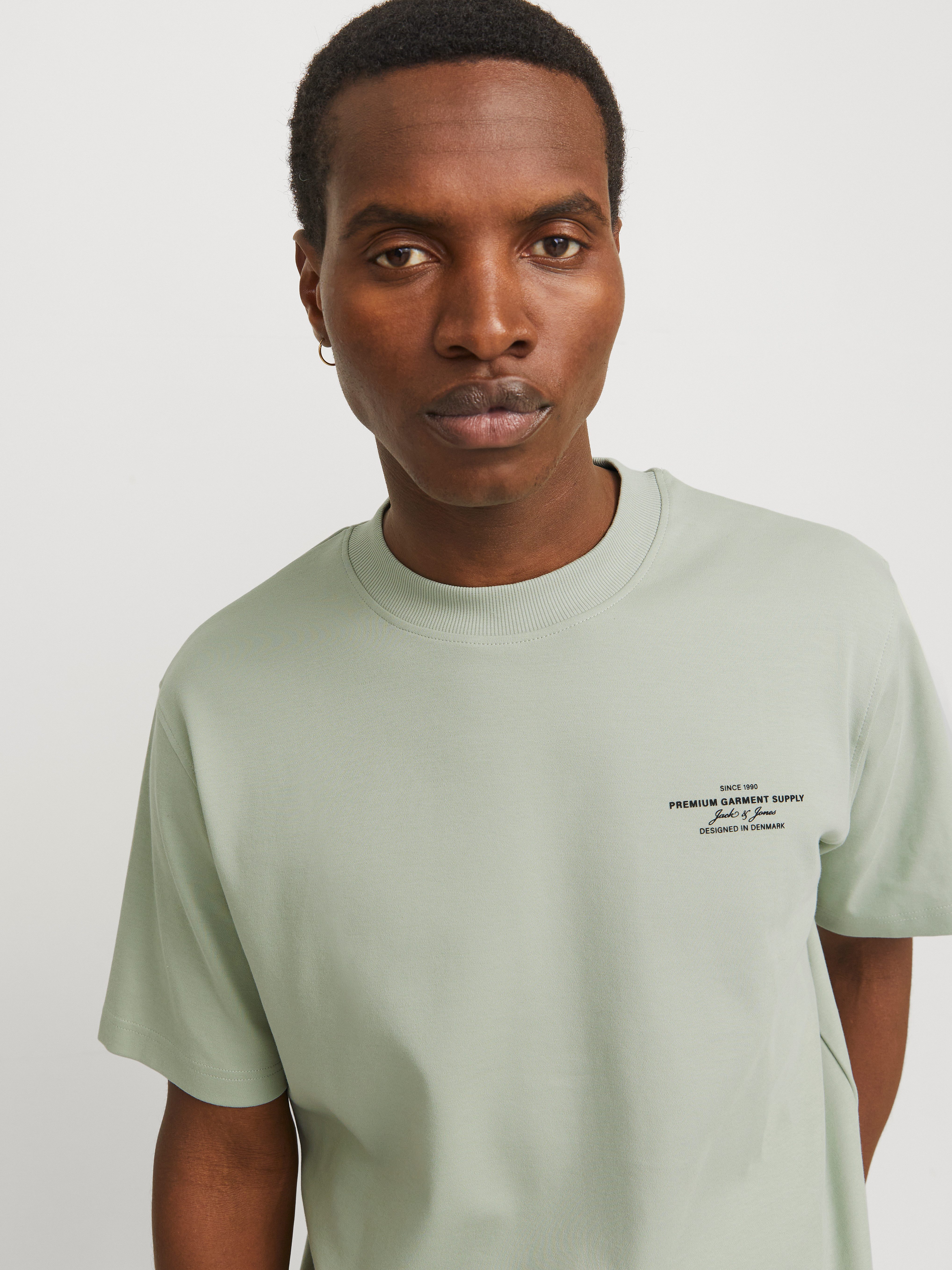 Jack & Jones Shirt met ronde hals JPRBLACHAD BRANDING SS CREW NECK TEE SN