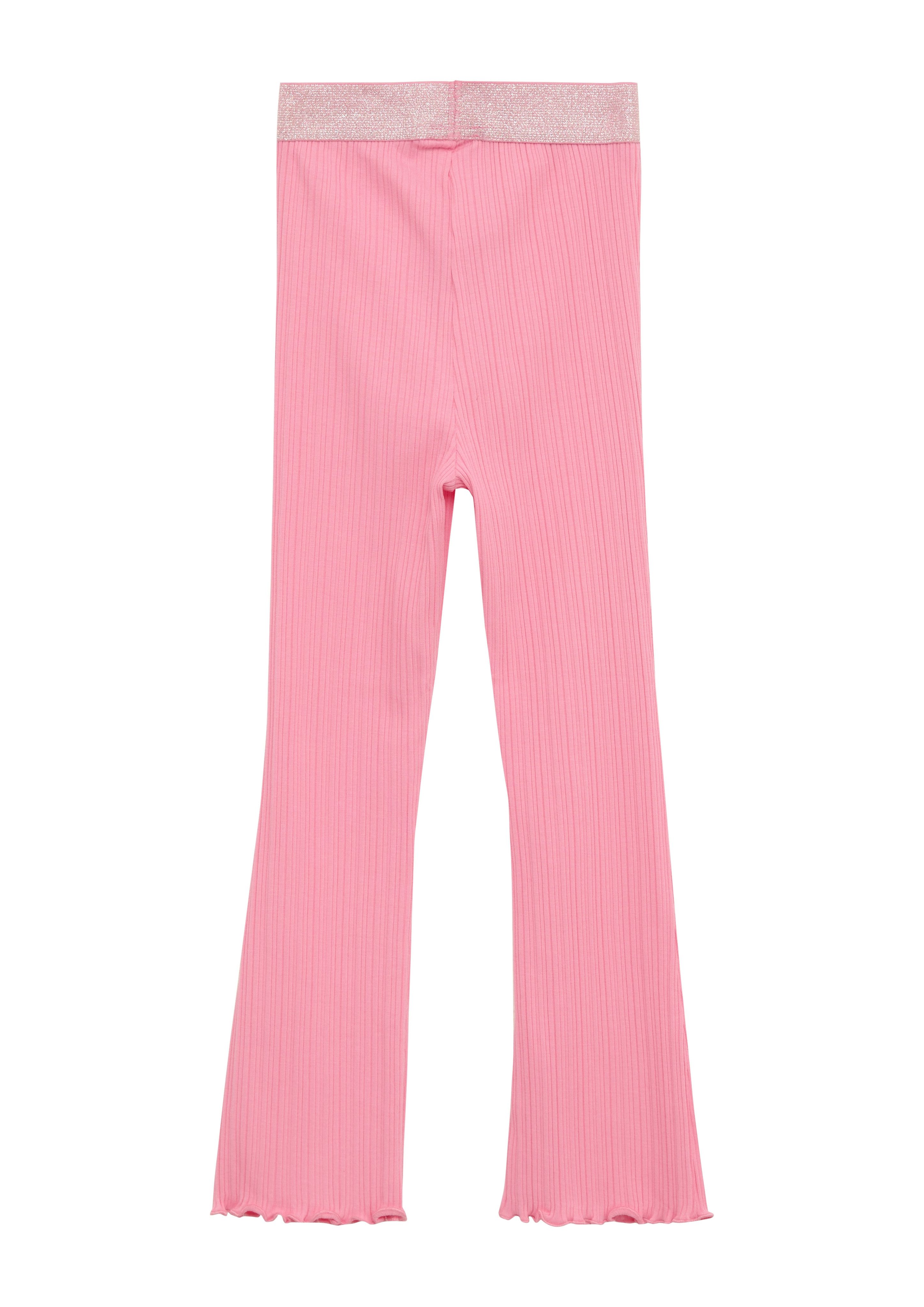 s.Oliver RED LABEL Junior Legging met ribstructuur