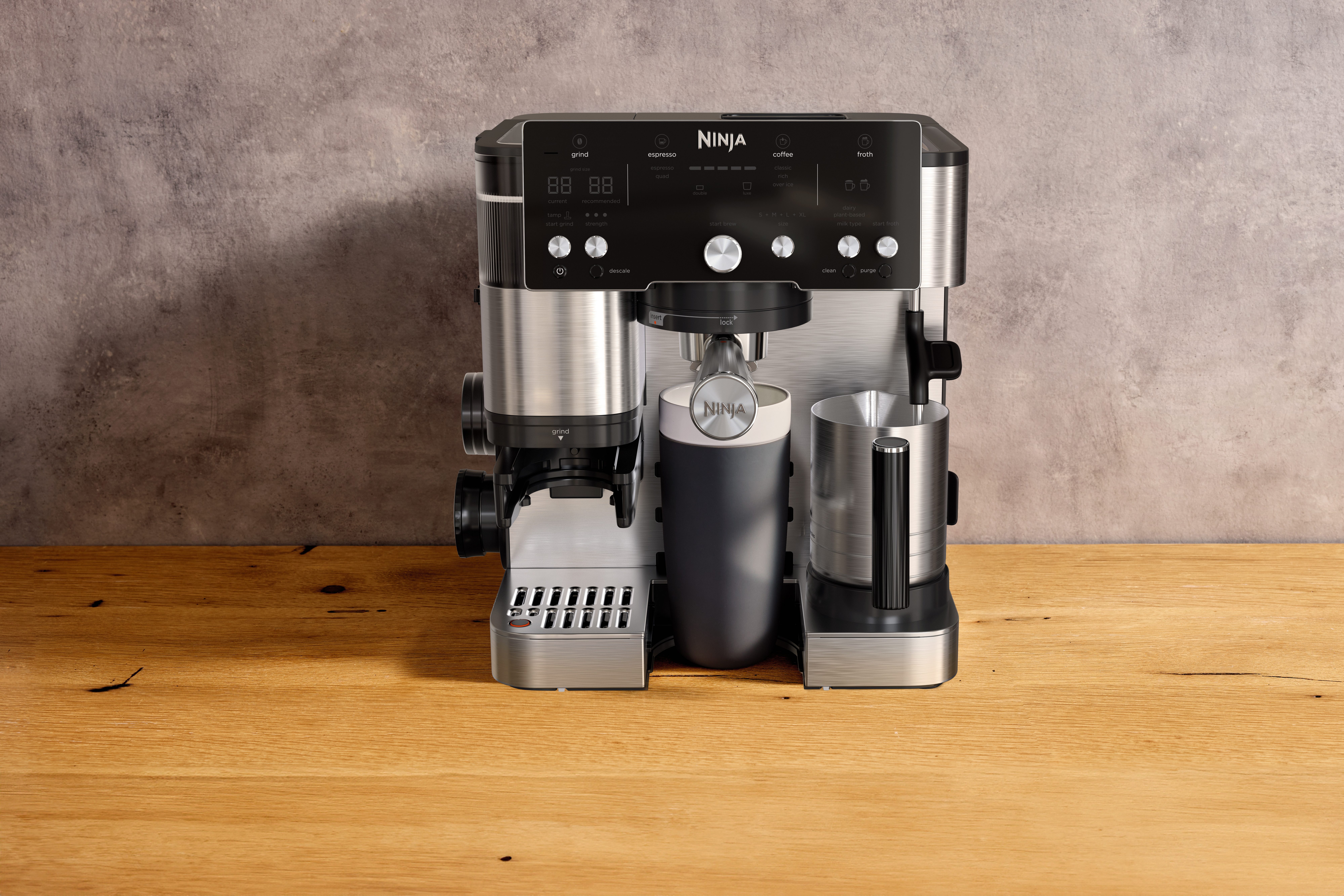 NINJA Espressomachine Ninja Luxe Café Essential Kaffeemaschine ES501EU