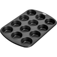 kaiser backformen muffinvorm inspiration voor 12 muffins of cupcakes (1 stuk) zwart