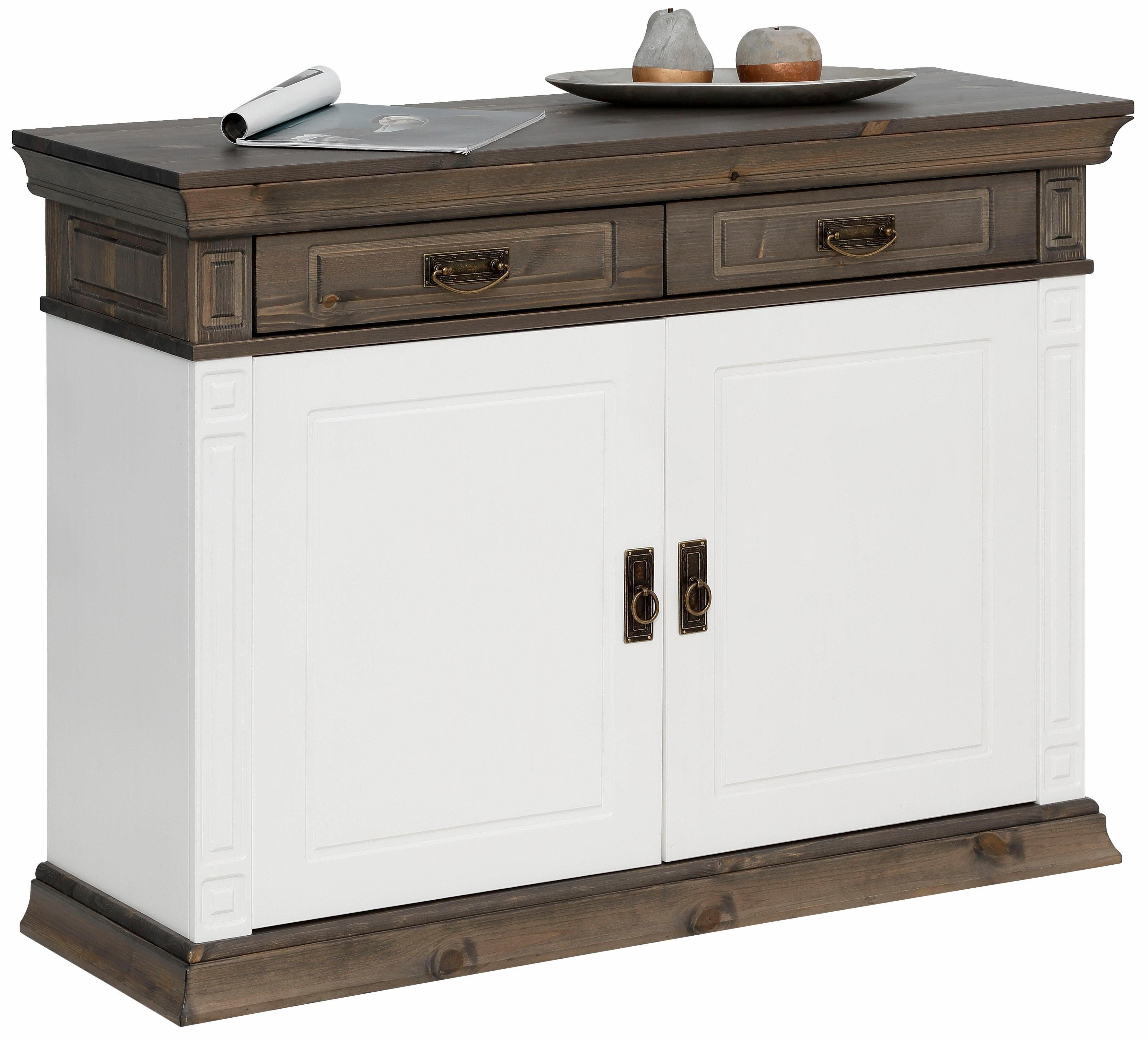Home affaire Kast Vinales Breedte 112 cm van massief grenen