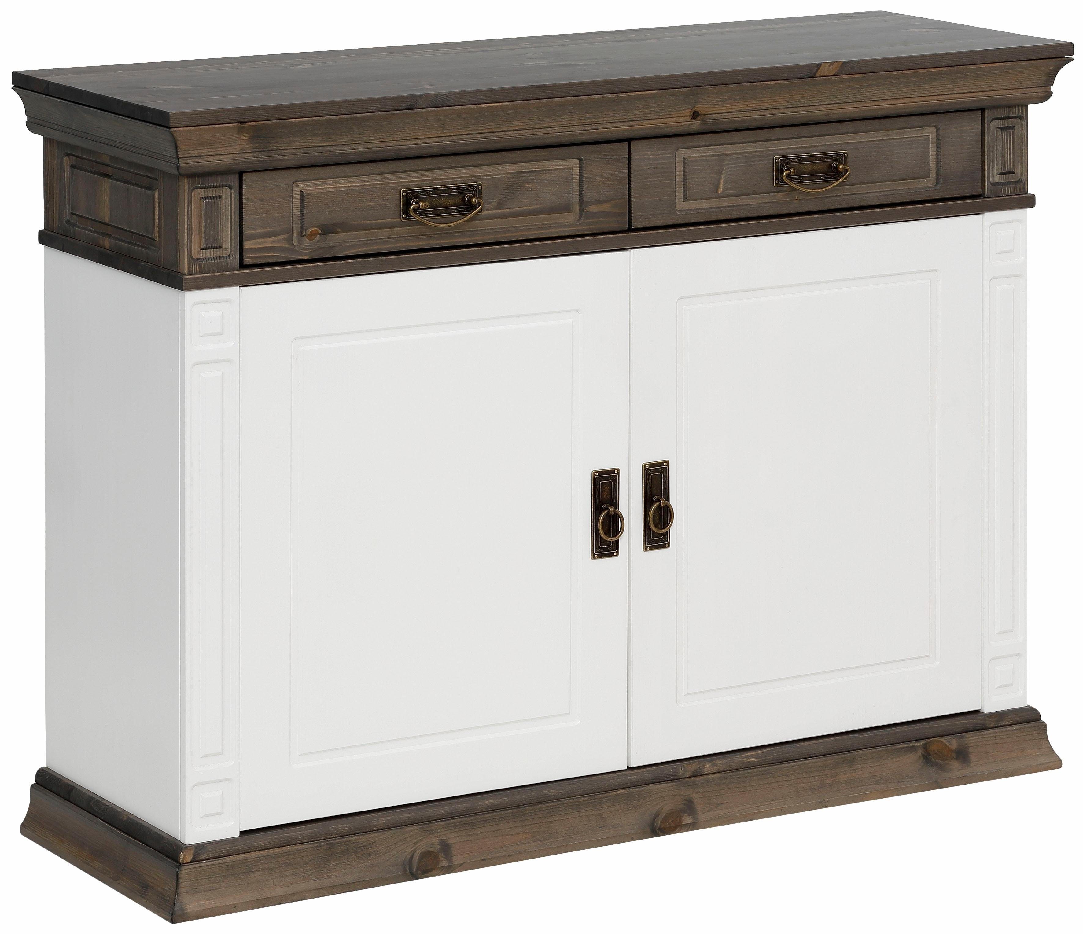 Home affaire Kast Vinales Breedte 112 cm van massief grenen