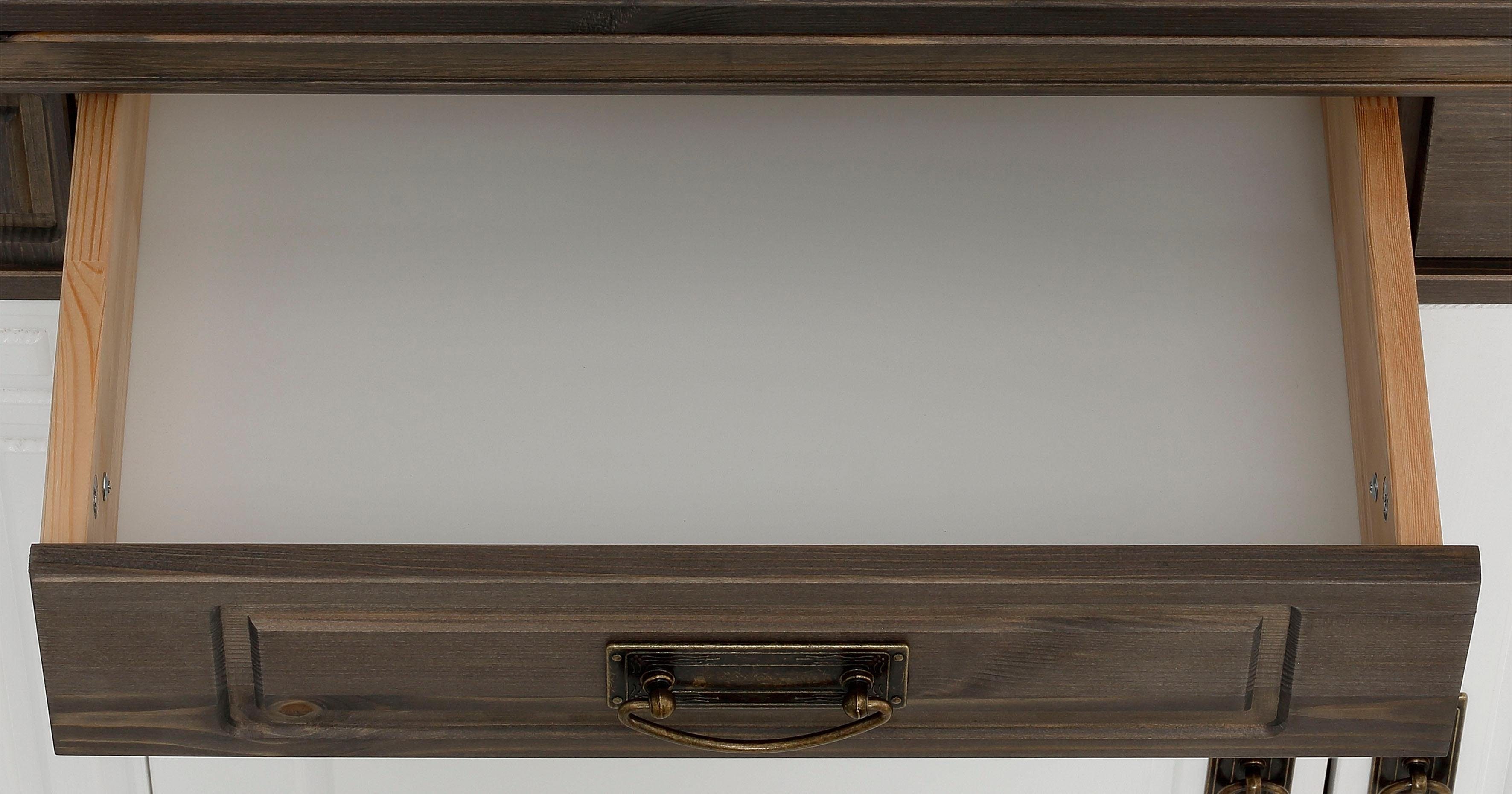 Home affaire Kast Vinales Breedte 112 cm van massief grenen