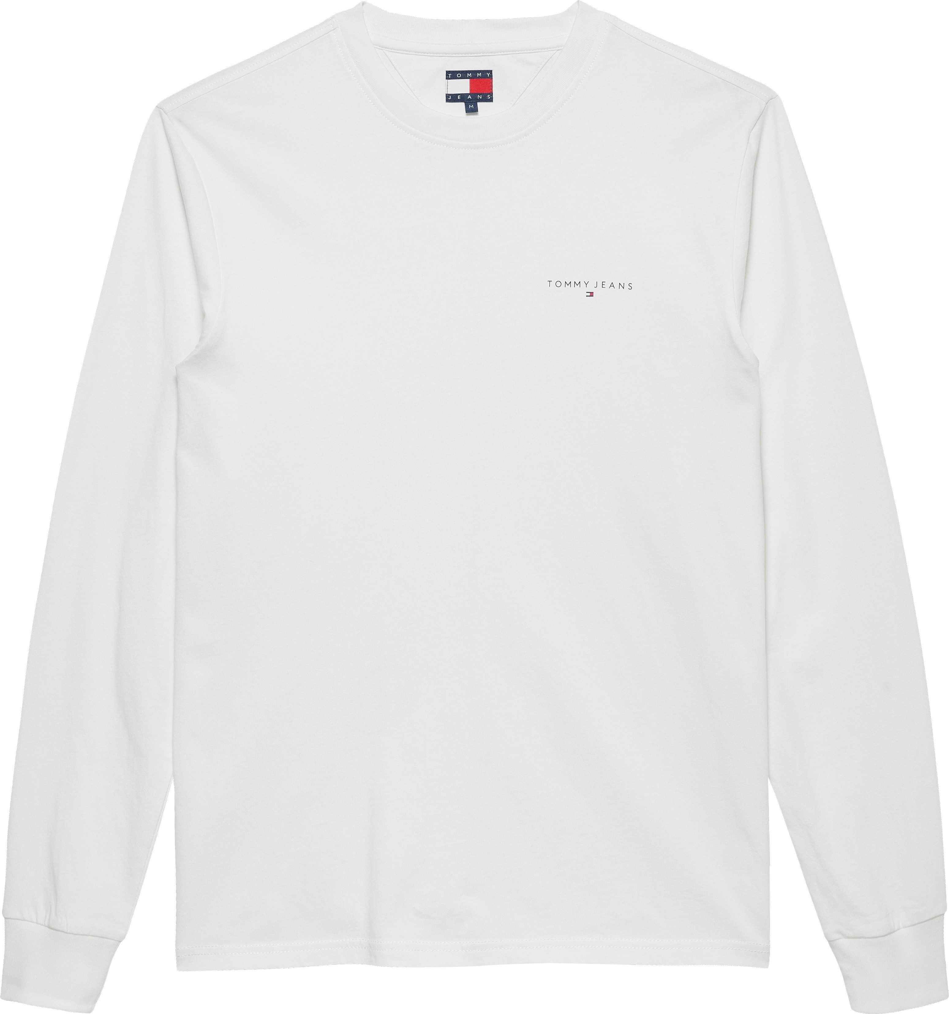 TOMMY JEANS Shirt met lange mouwen TJM SLIM CHEST LINEAR LS TEE EXT