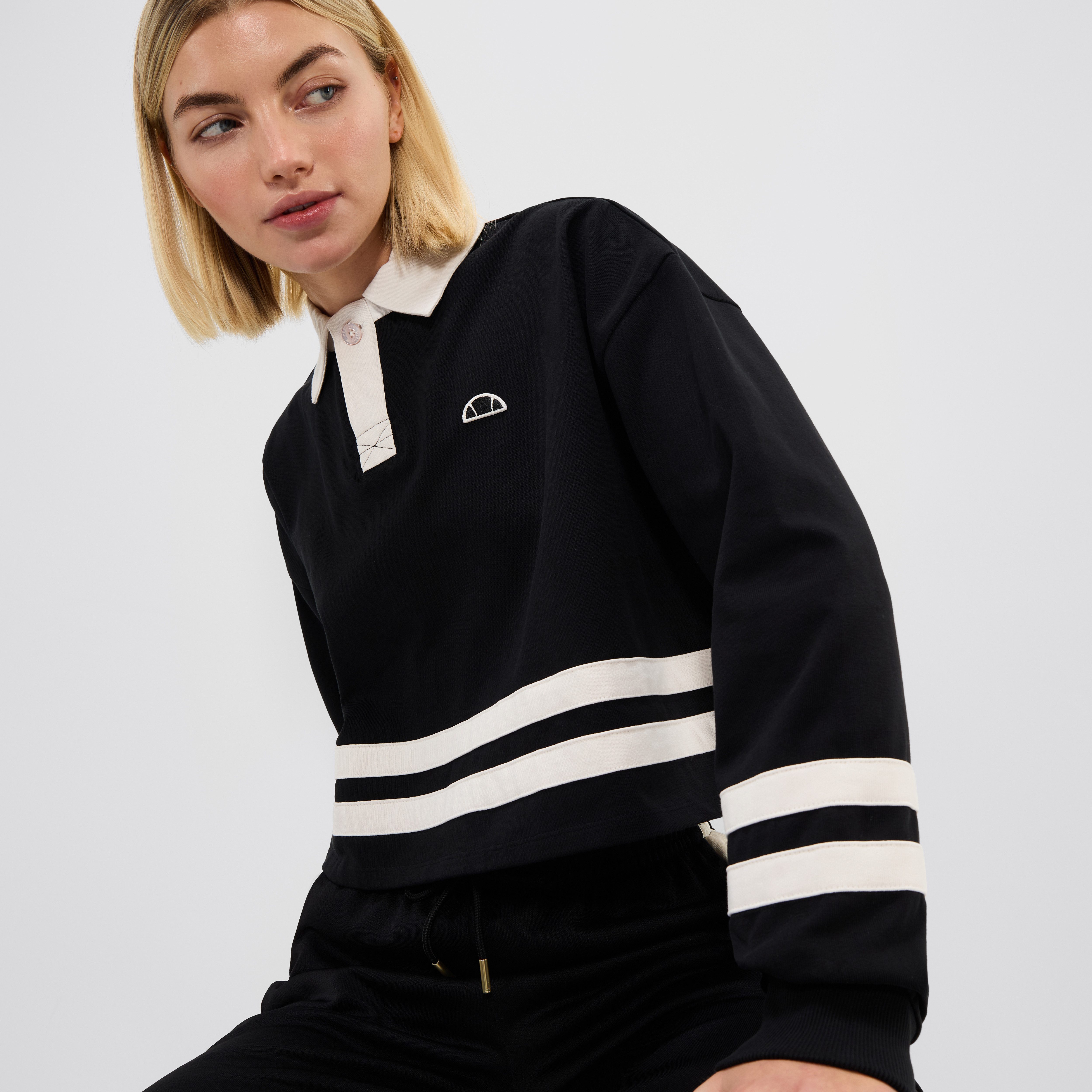 ellesse Poloshirt SOMBRA CROPPED RUGBY TOP