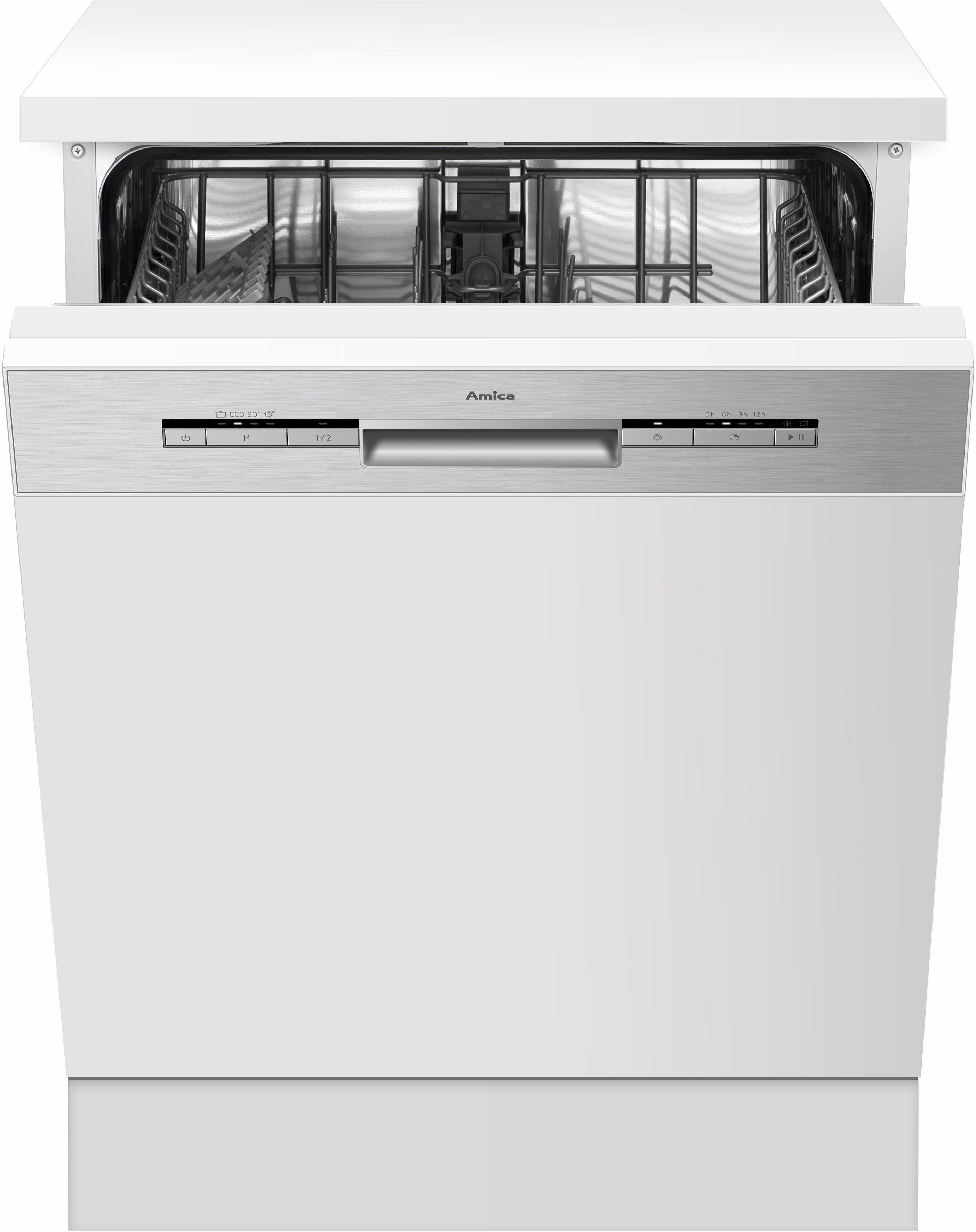 Amica Deels integreerbare vaatwasser EGSP 14797-1 E, 81,5 cm x 59,8 cm