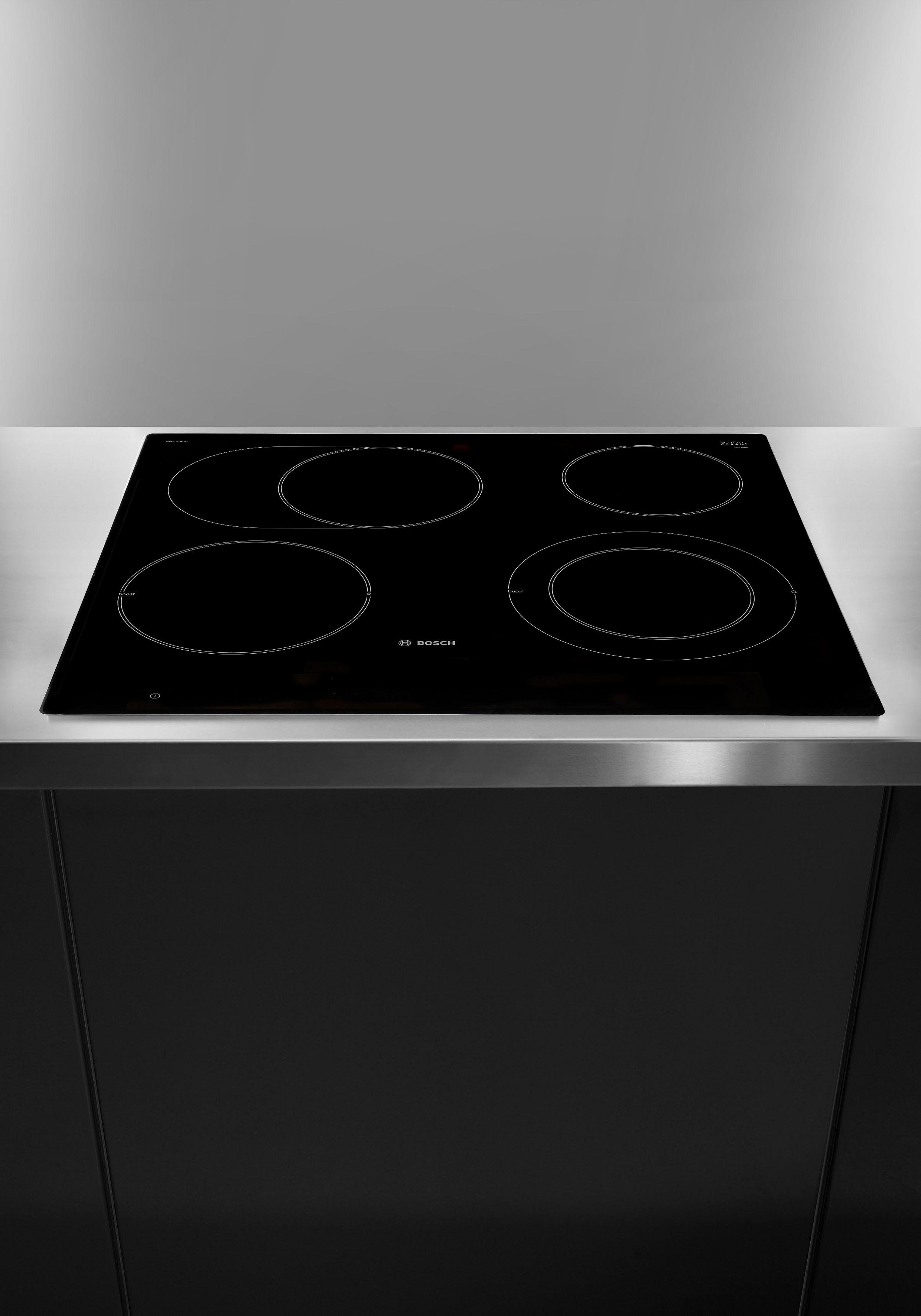 BOSCH Elektrische kookplaat van SCHOTT CERAN® PKN601DP1D met power boost-functie