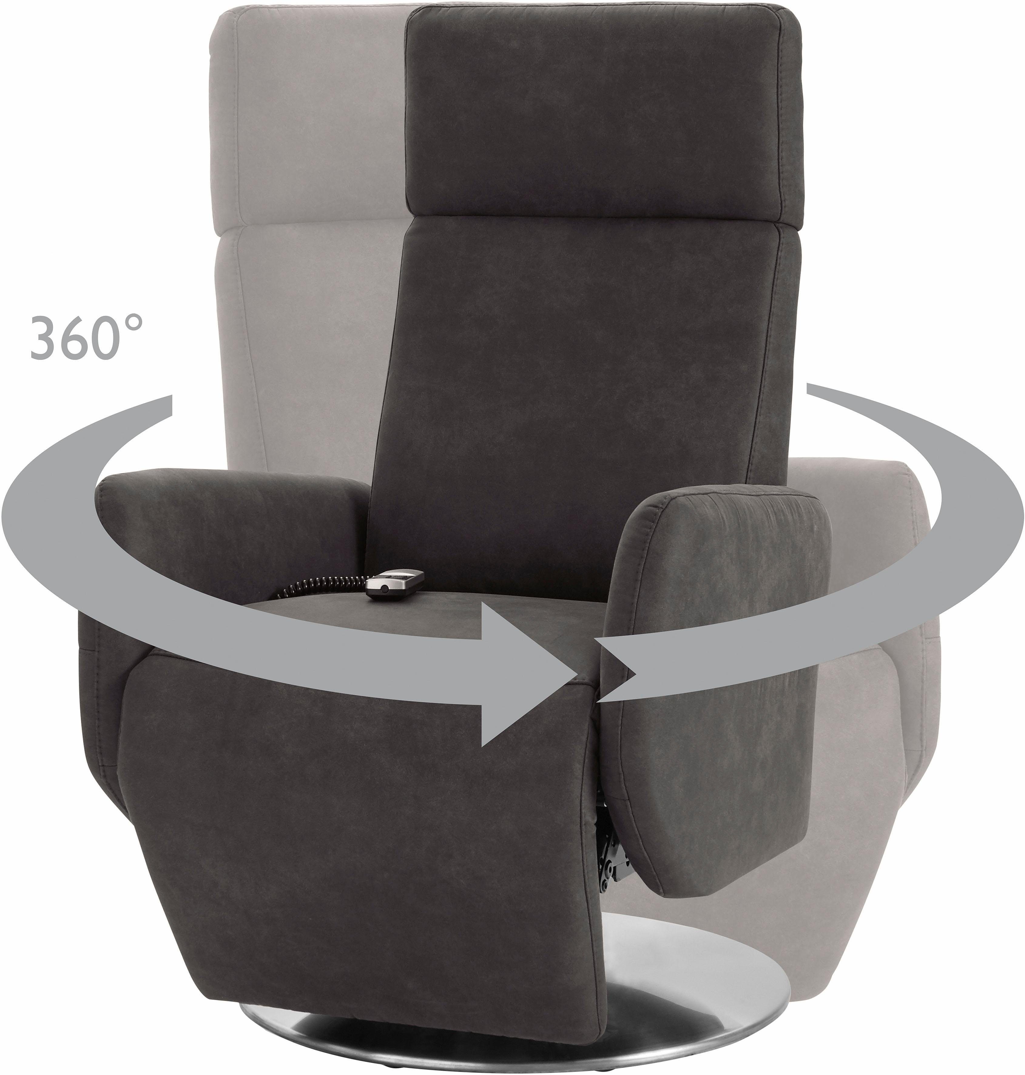 Places of Style Relaxfauteuil Cobra in mt. s, naar keuze met motor en opstahulp