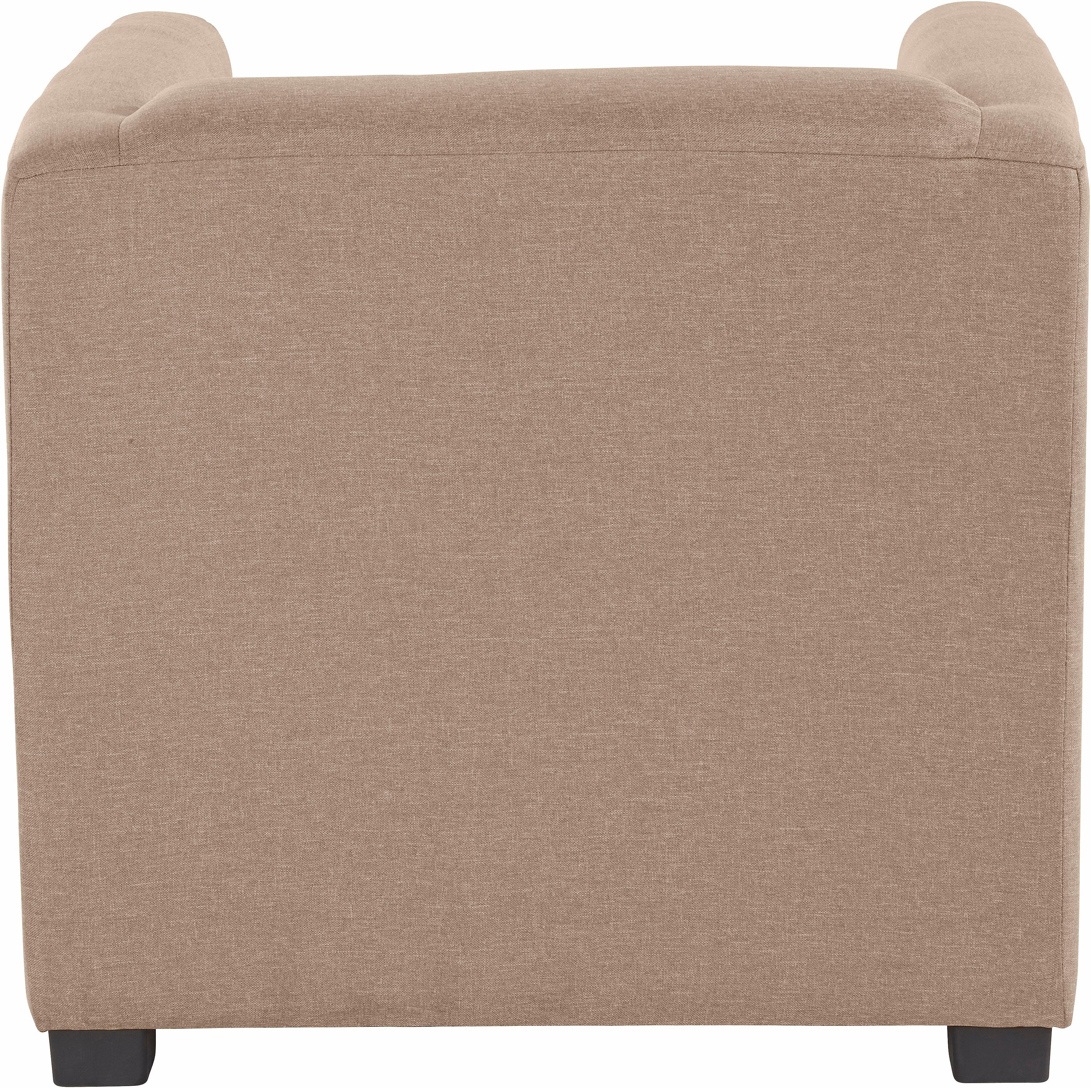 INOSIGN Fauteuil Bob cocktailsessel in verschillende moderne kleuren en kwaliteiten (set)