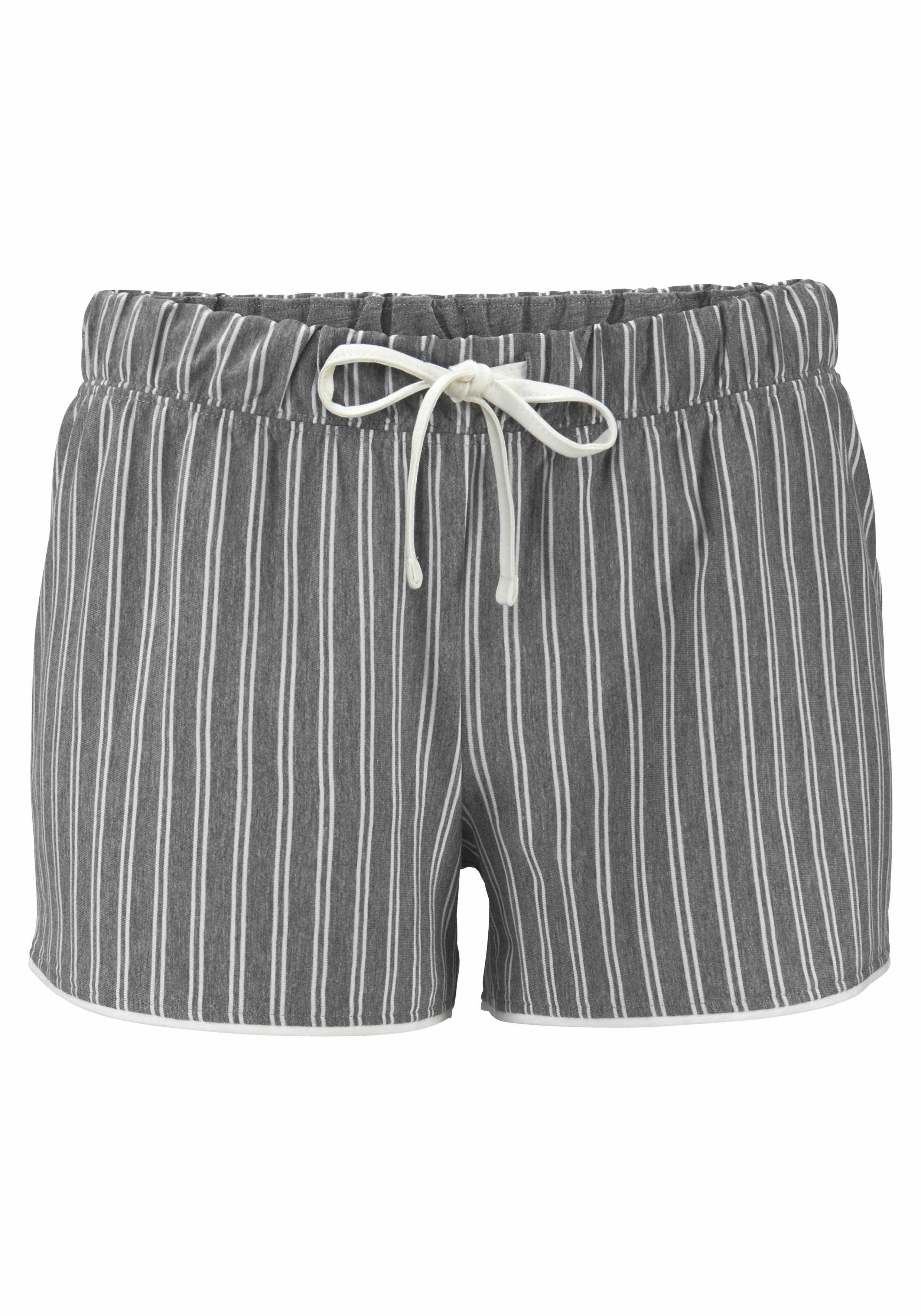 s.Oliver RED LABEL Beachwear Shortama met streepmotief (2-delig, 1 stuk)