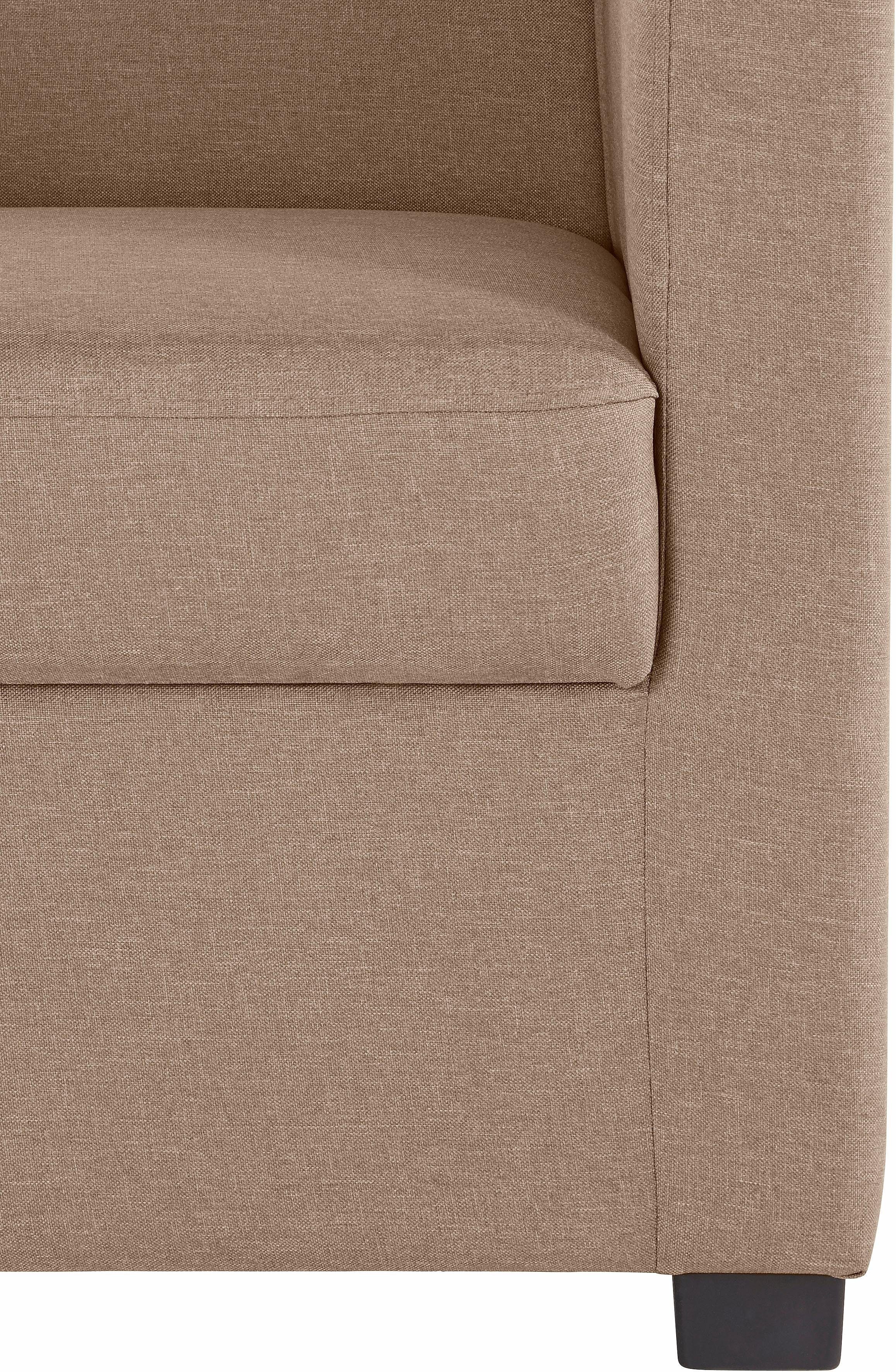 INOSIGN Fauteuil Bob cocktailsessel in verschillende moderne kleuren en kwaliteiten (set)