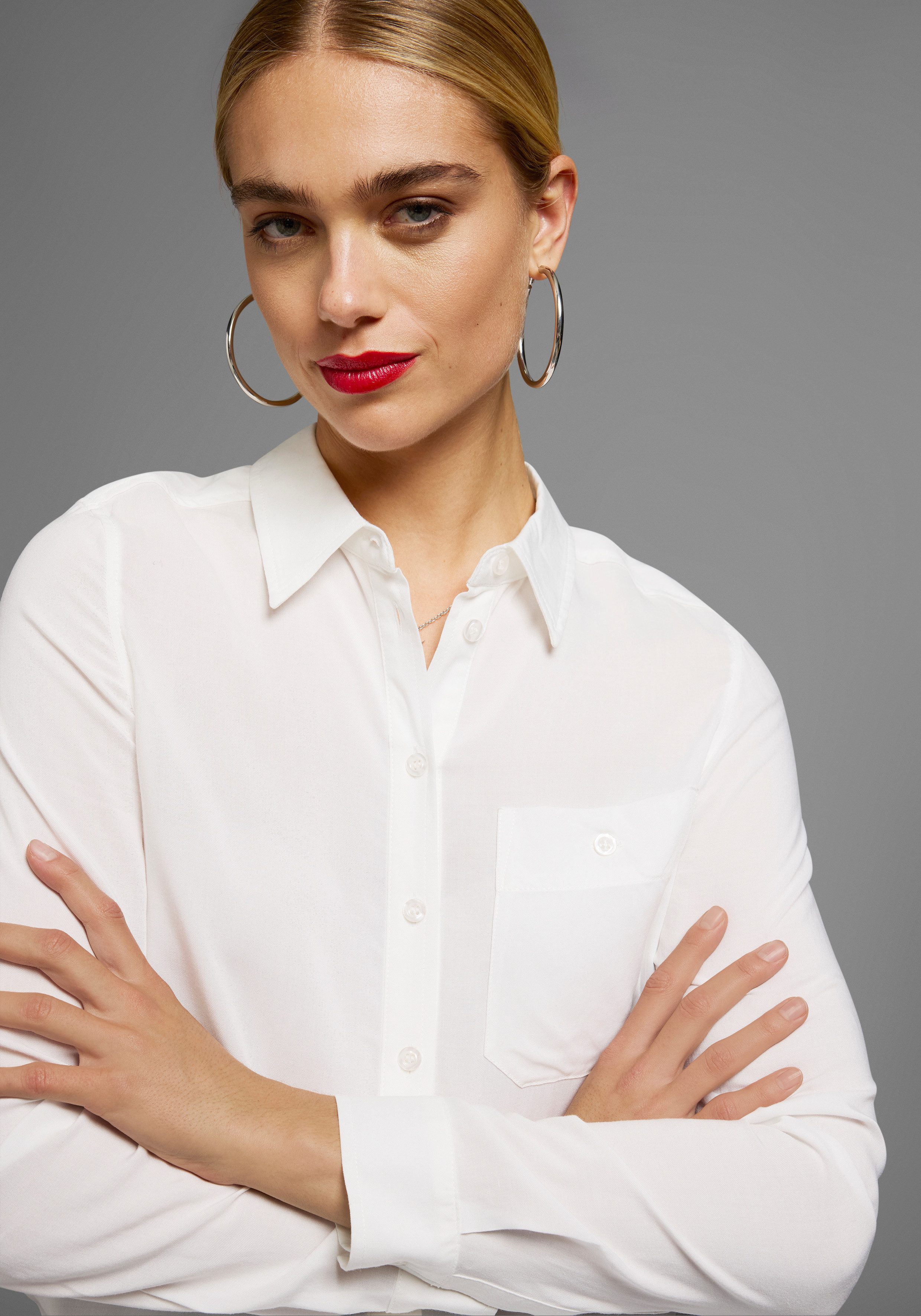 OTTO products Lange blouse van zachte lenzing™ ecovero™ viscose