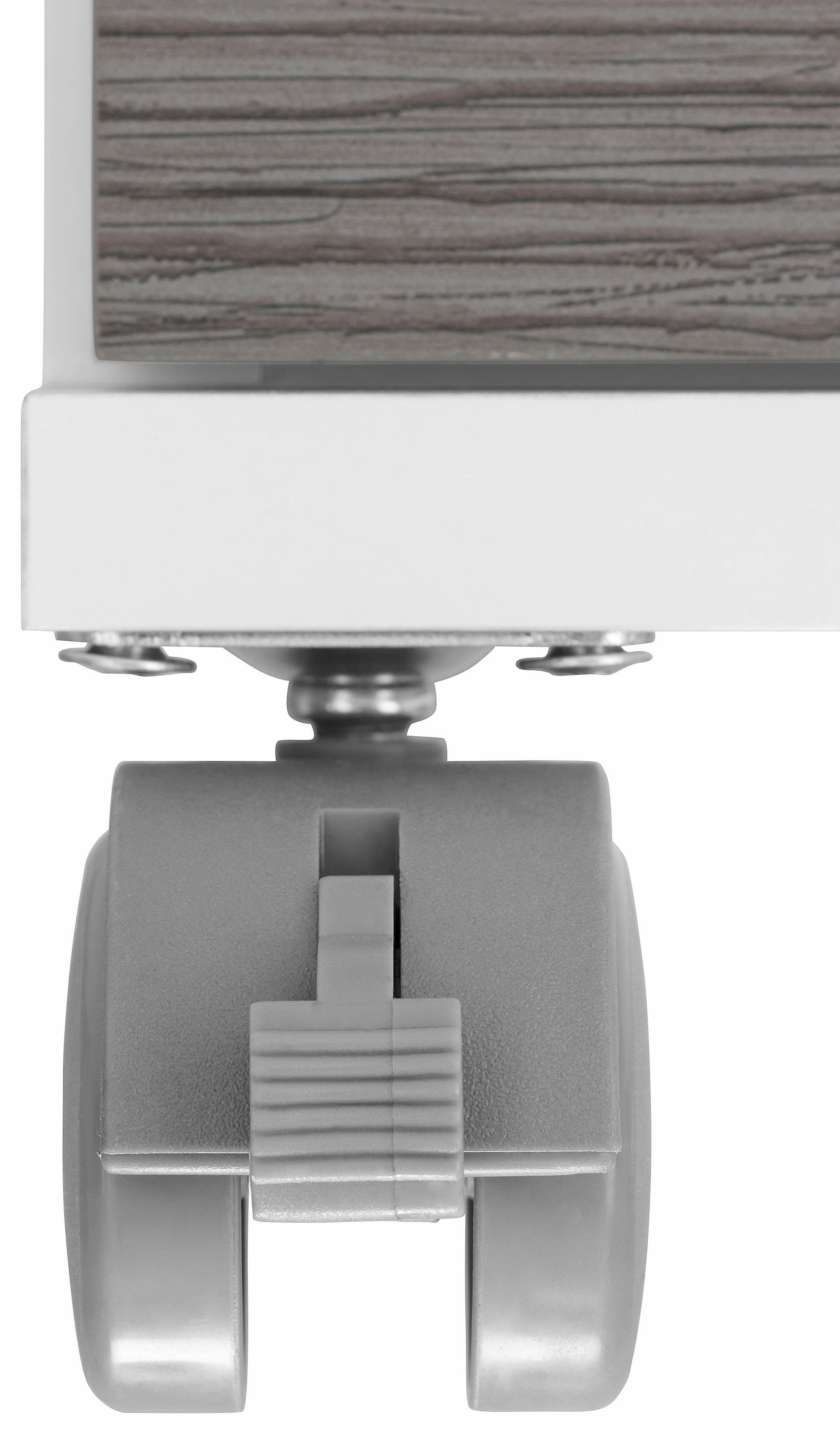 welltime Wastafelonderkast Emmi, breedte 59 cm Siphonaansluiting, metalen beslag