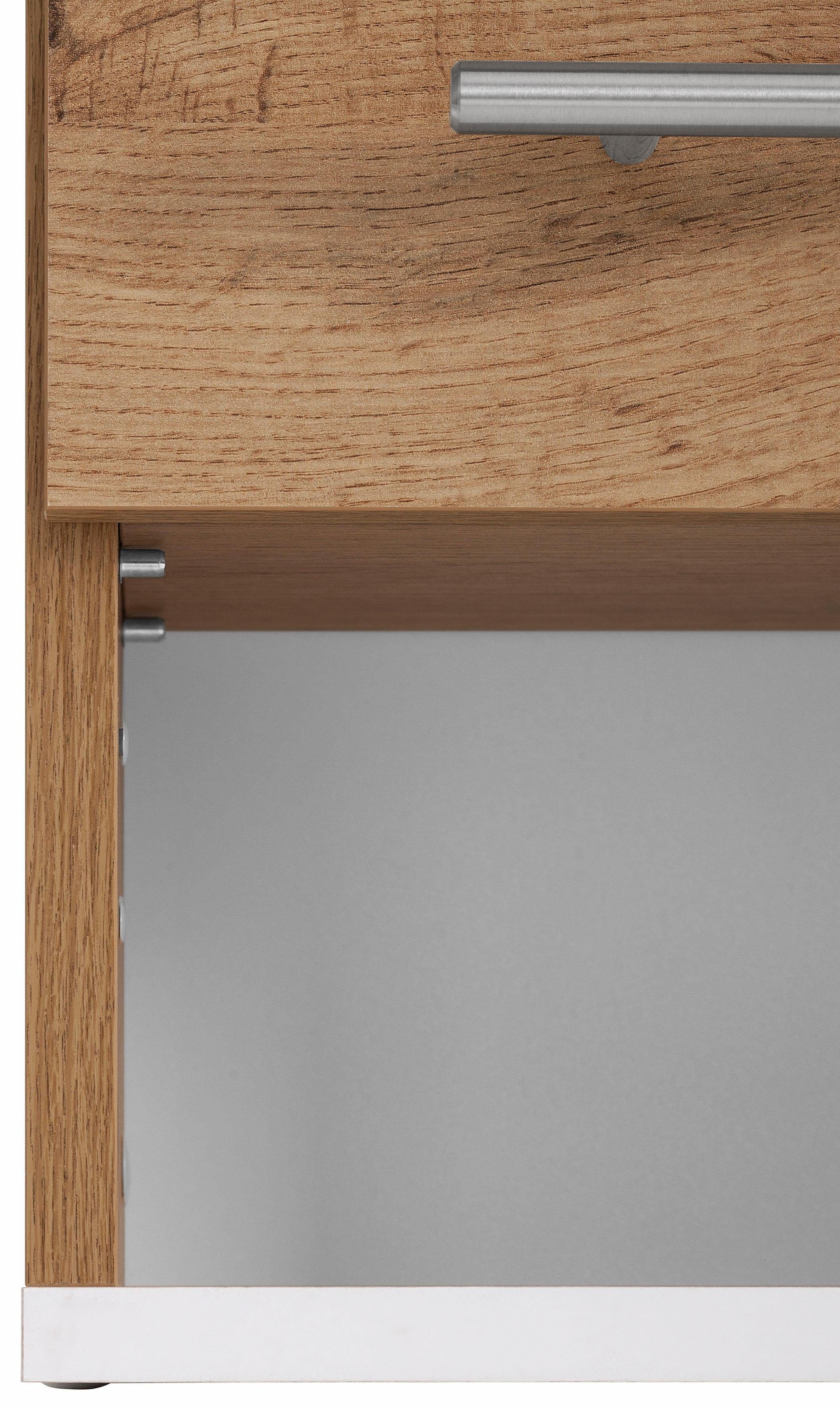 welltime Hangkast Emmi breedte 30 cm Verwisselbare deurstop, metalen beslag