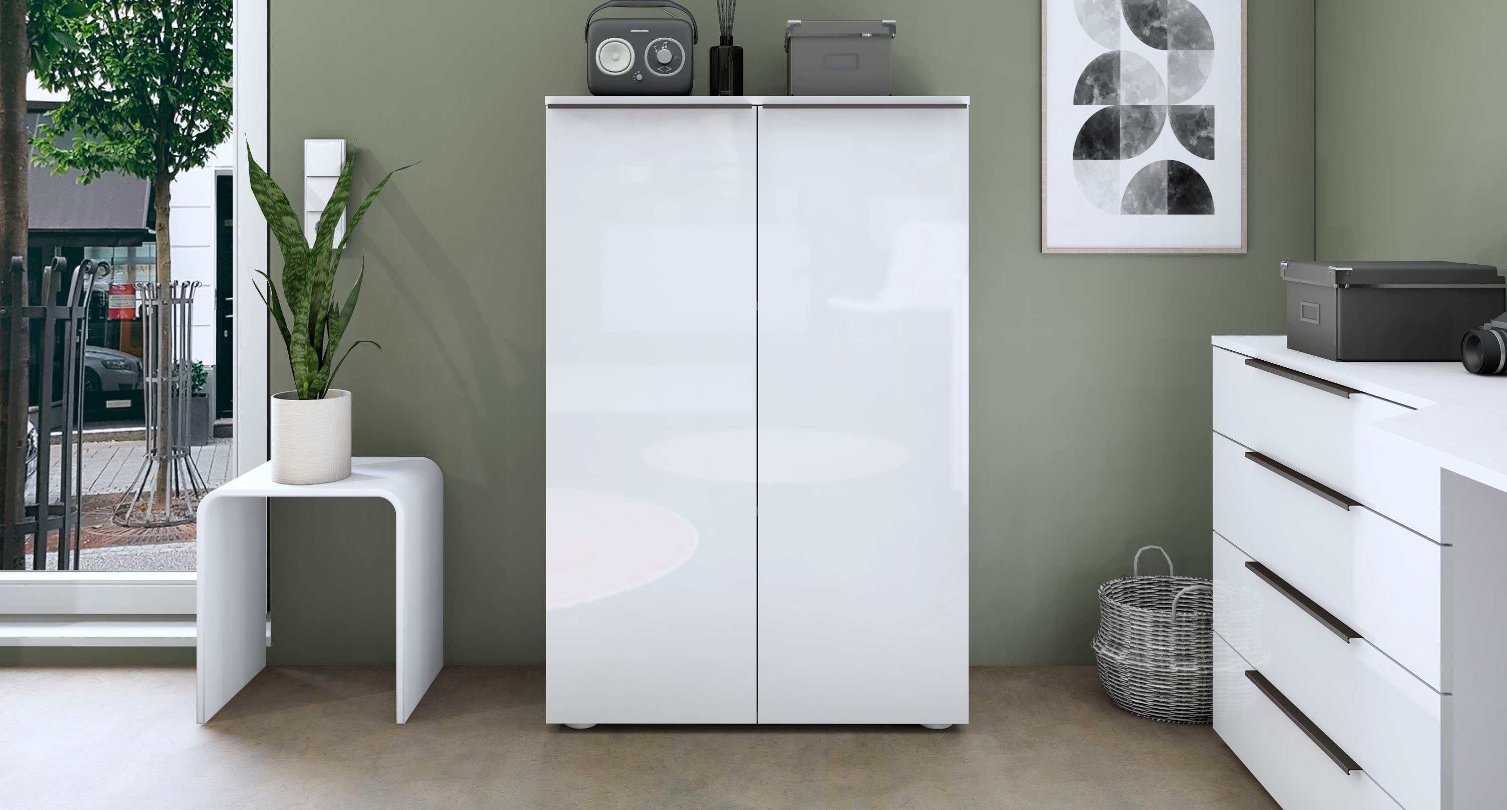 borchardt Möbel Archiefkast Tom Breedte 76 cm, multifunctionele kast
