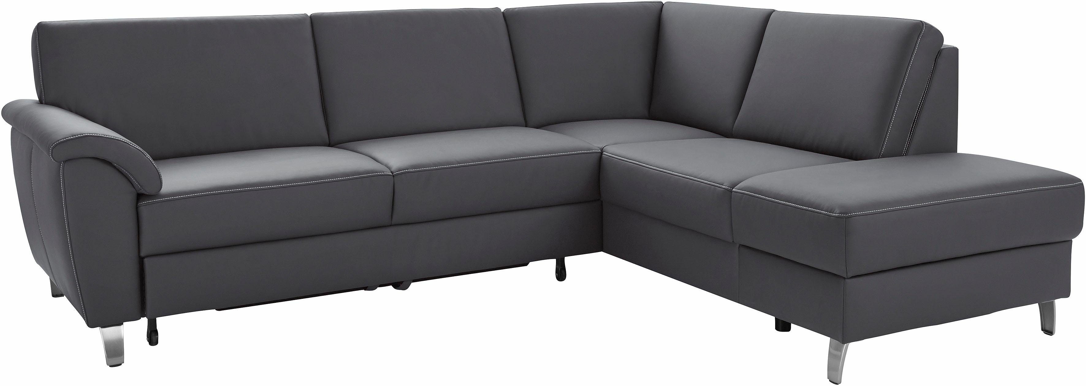 sit&more Hoekbank Texel L-vorm met binnenvering, naar keuze met slaapfunctie en bedkist