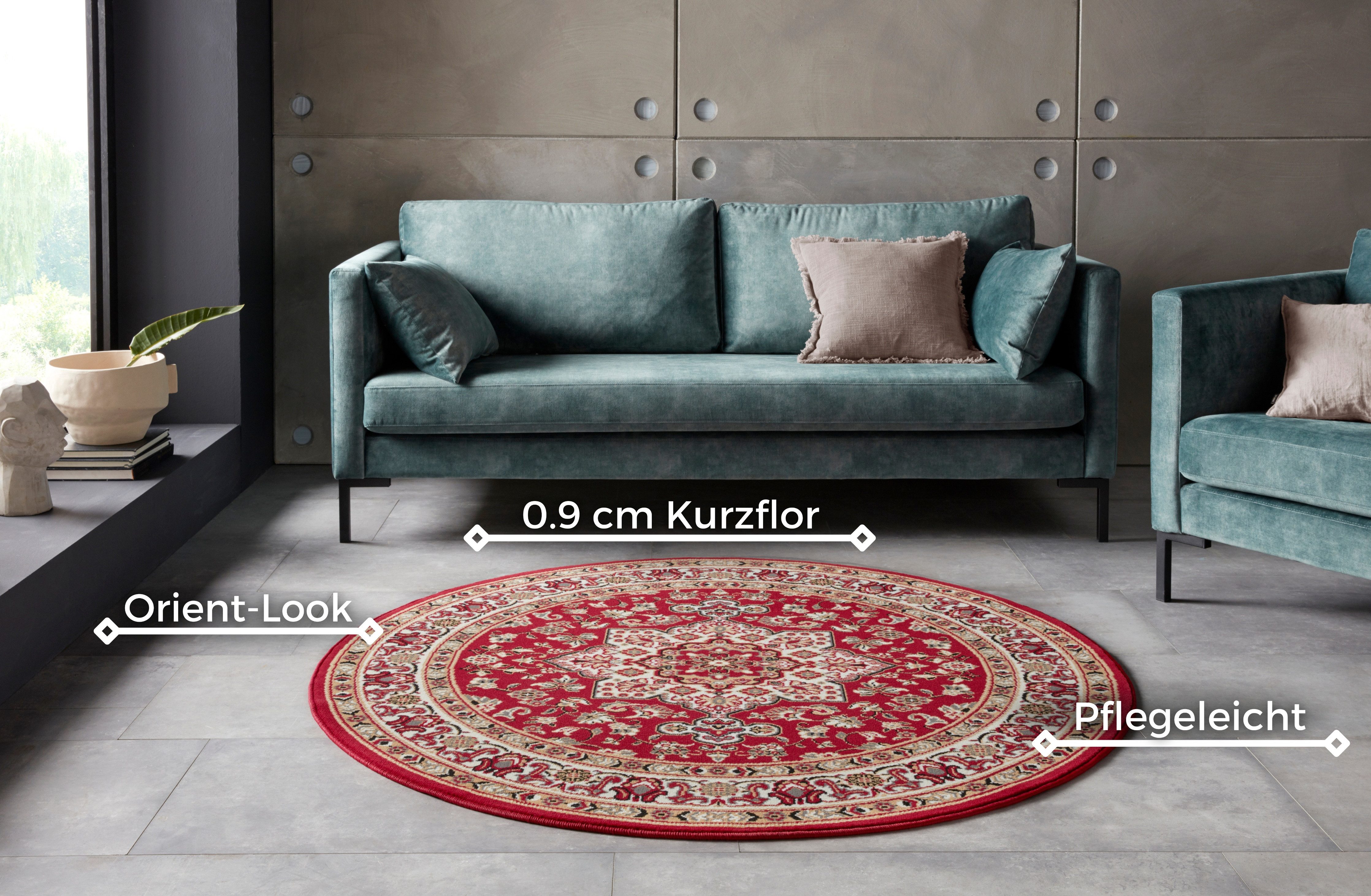NOURISTAN Vloerkleed Parun Täbriz Korte pool, oriënt, vloerkleed, vintage, eetkamer, woonkamer, hal