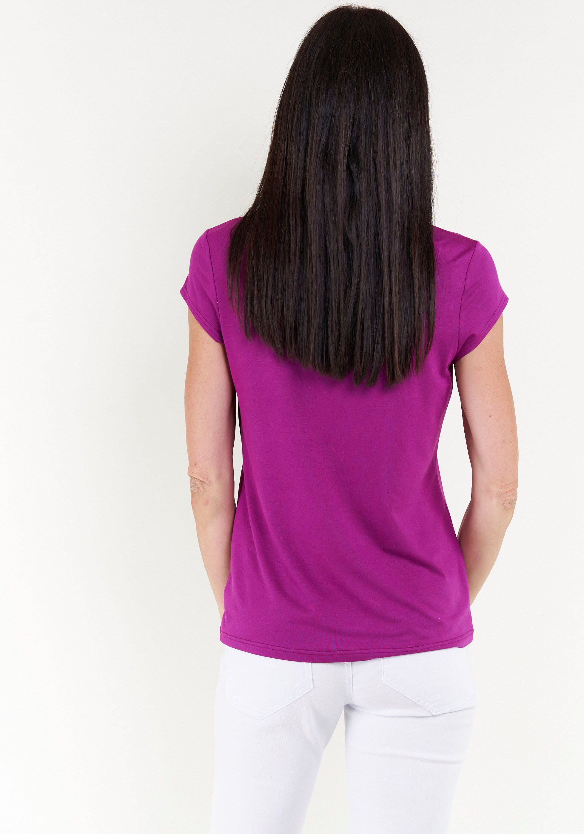 Seidel Moden T-shirt met kapmouwen, made in germany
