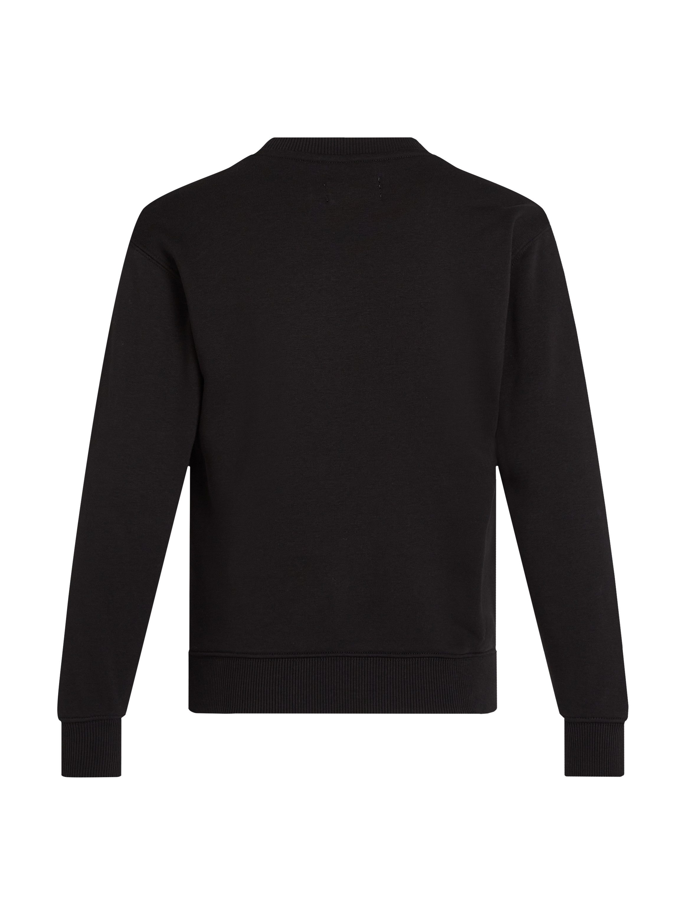 Calvin Klein Sweatshirt GRADIENT FLOCK LOGO CN voor kinderen tot 16 jaar met logo-opdruk