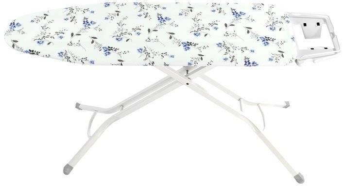 Maximex Strijkplankhoes Keramiek M floraal Strijktafelhoes met hitte-reflectie en padding, tot 126 x 41 cm