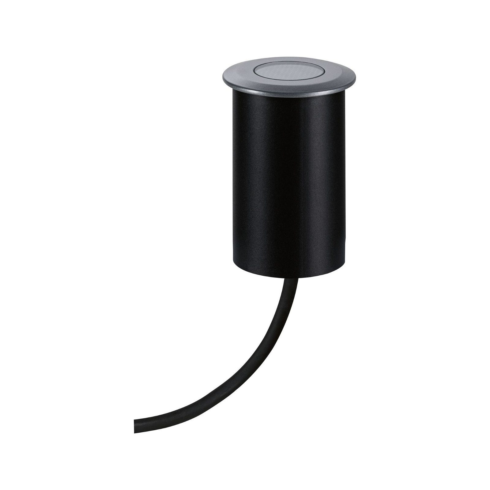 Paulmann Ledinbouwlamp Vloer IP67 82mm 3000K 11W 680lm 230V Grijs Aluminium (1 stuk)
