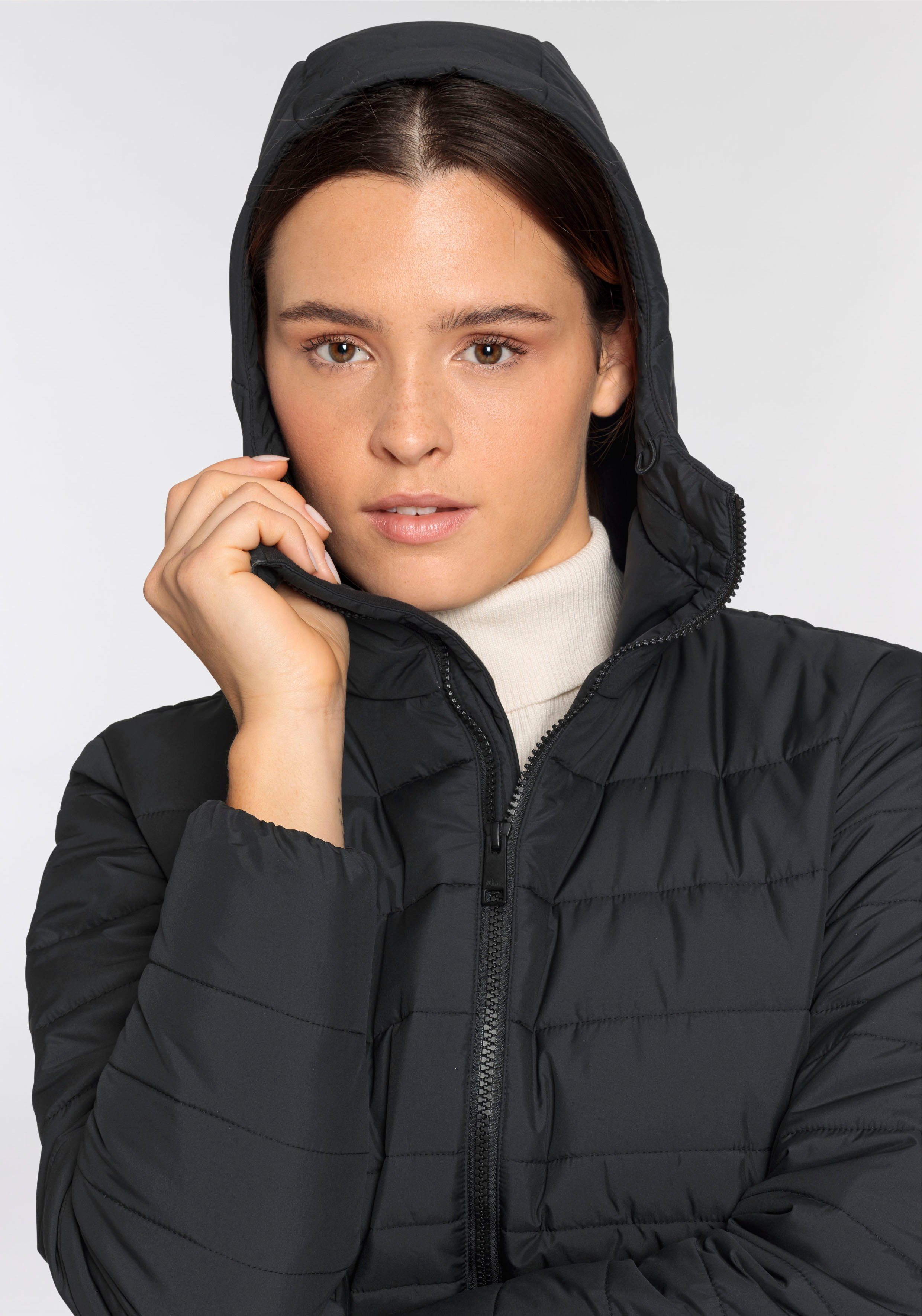 Jack Wolfskin Gewatteerde jas LUBEENA Overgangsjas winddicht, ademend & sneldrogend