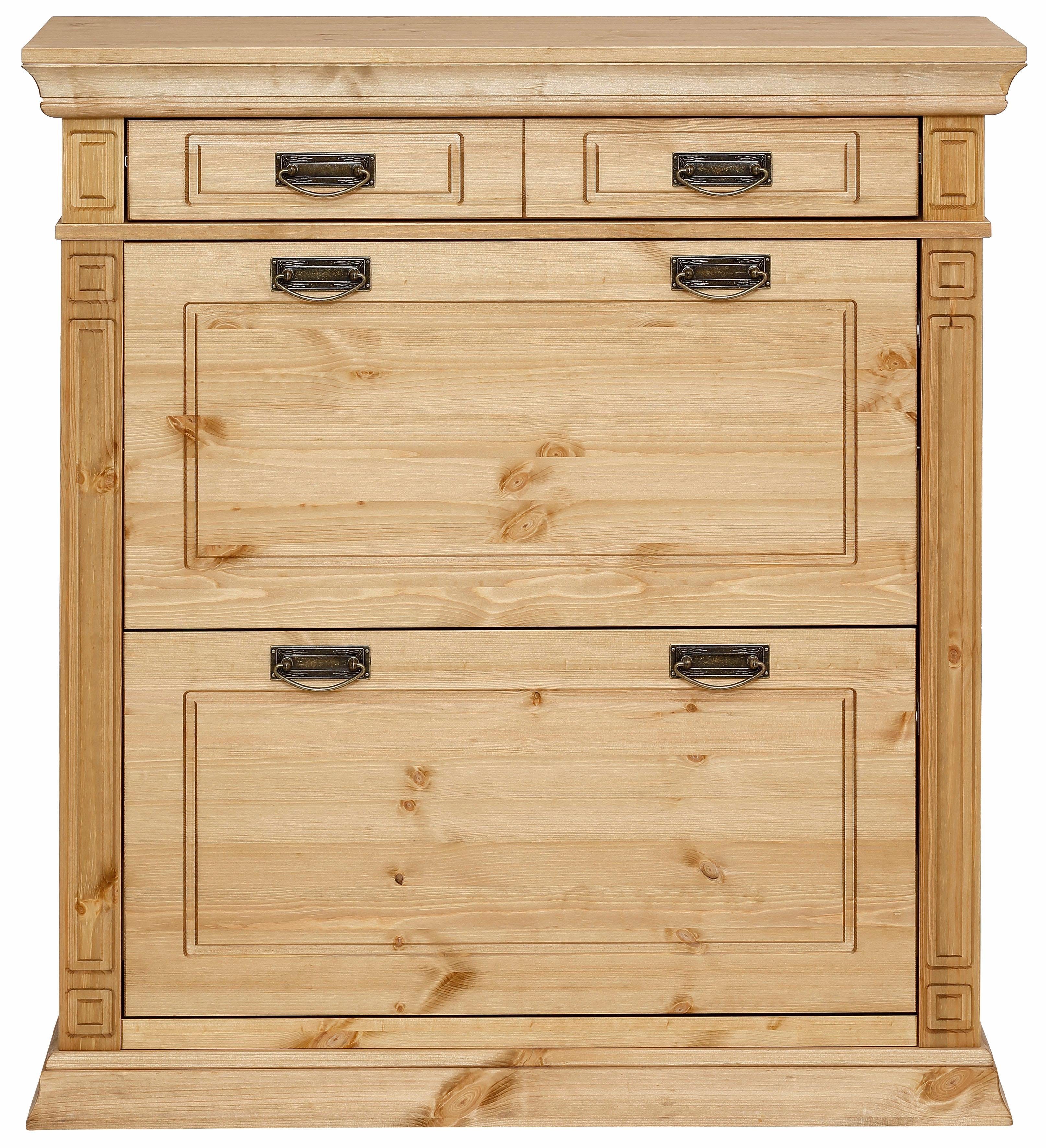 Home affaire Schoenenkast Vinales Breedte 96 cm van massief grenen