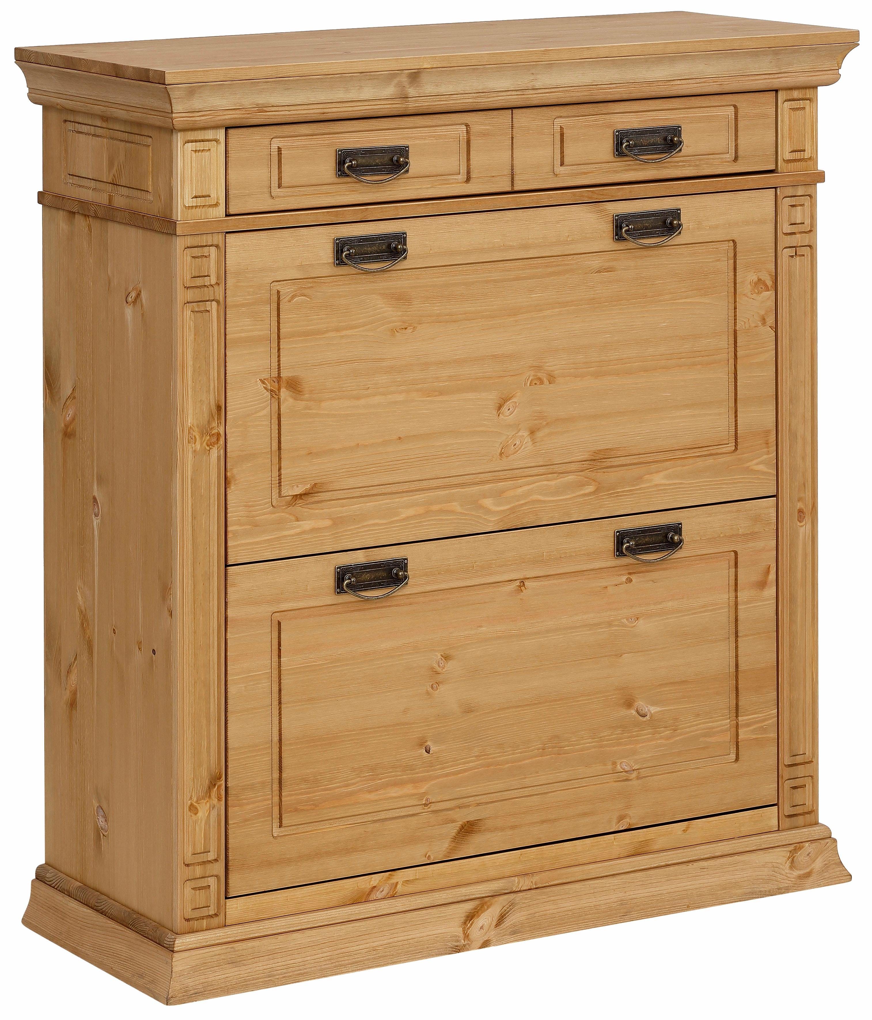 Home affaire Schoenenkast Vinales Breedte 96 cm van massief grenen