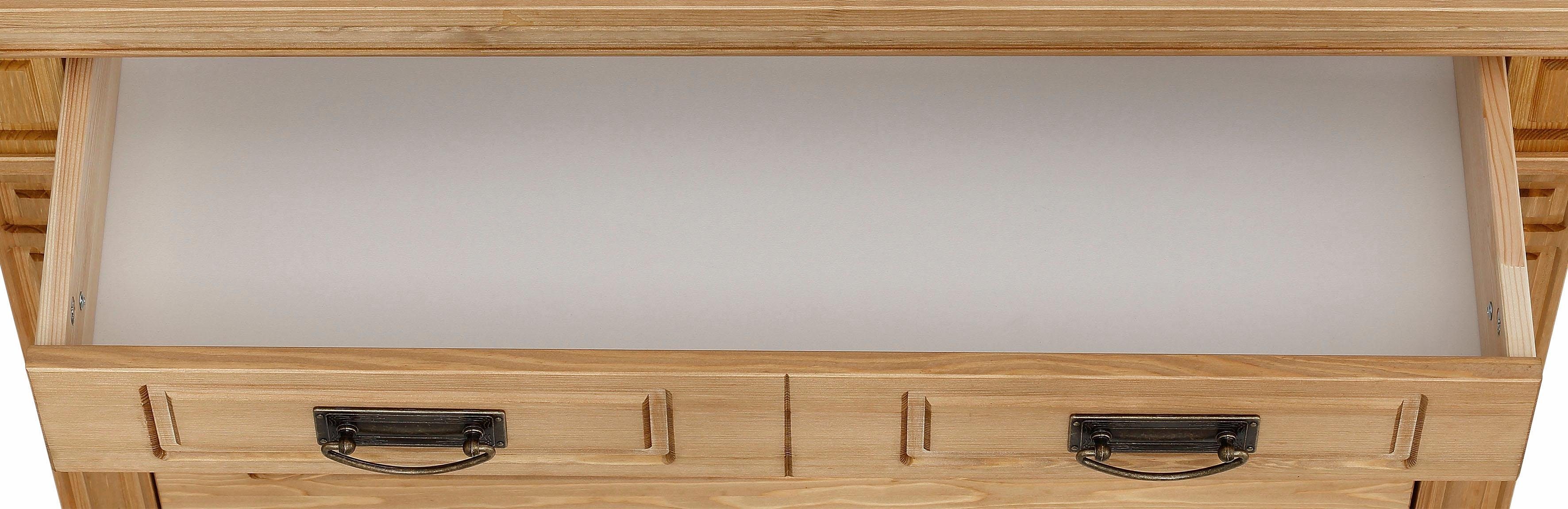 Home affaire Schoenenkast Vinales Breedte 96 cm van massief grenen