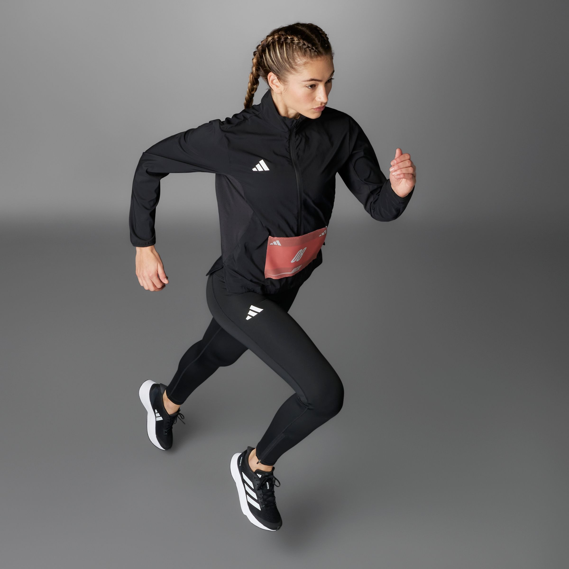 adidas Performance Runningtights Adizero E 1/1 L (1-delig)