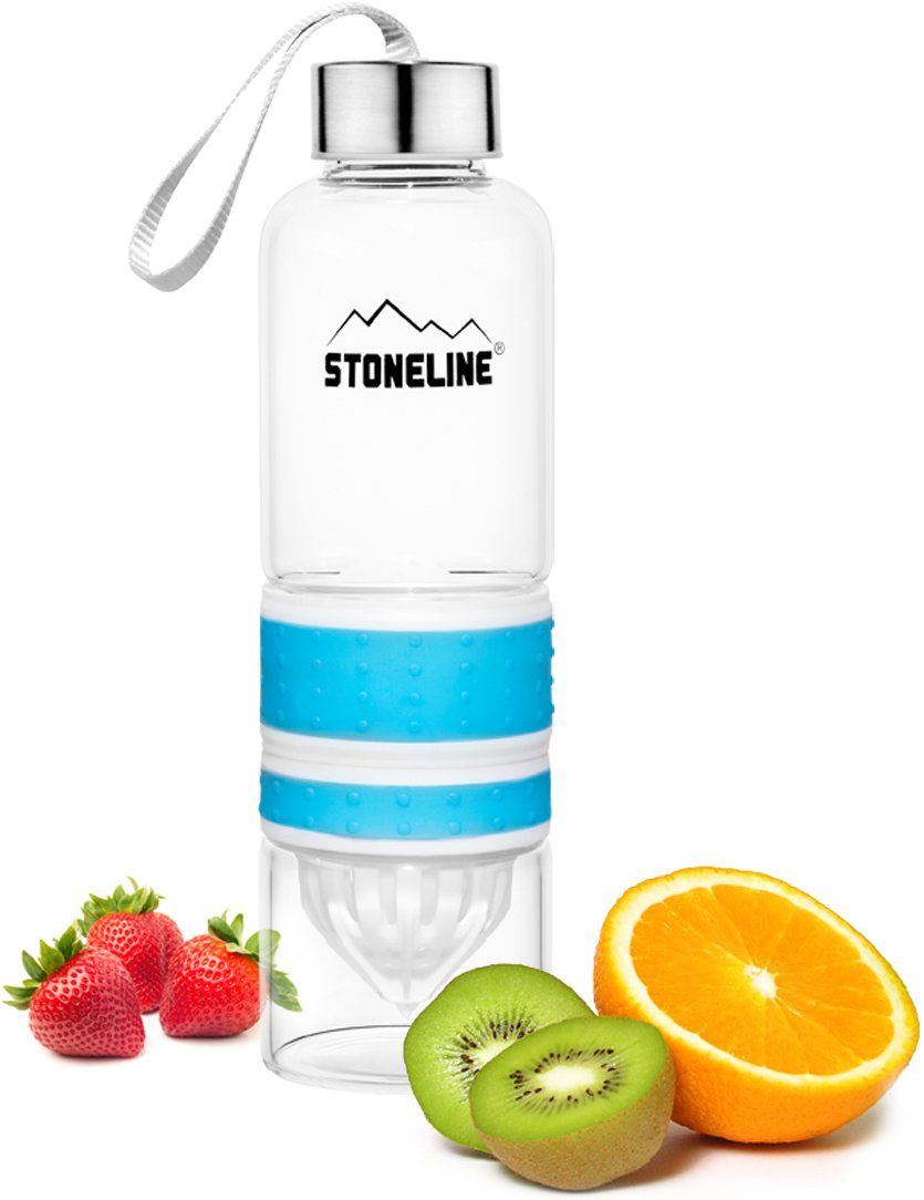 STONELINE Drinkfles uitneembaar persopzetstuk voor zacht fruit, 0,55 l (set, 1-delig)