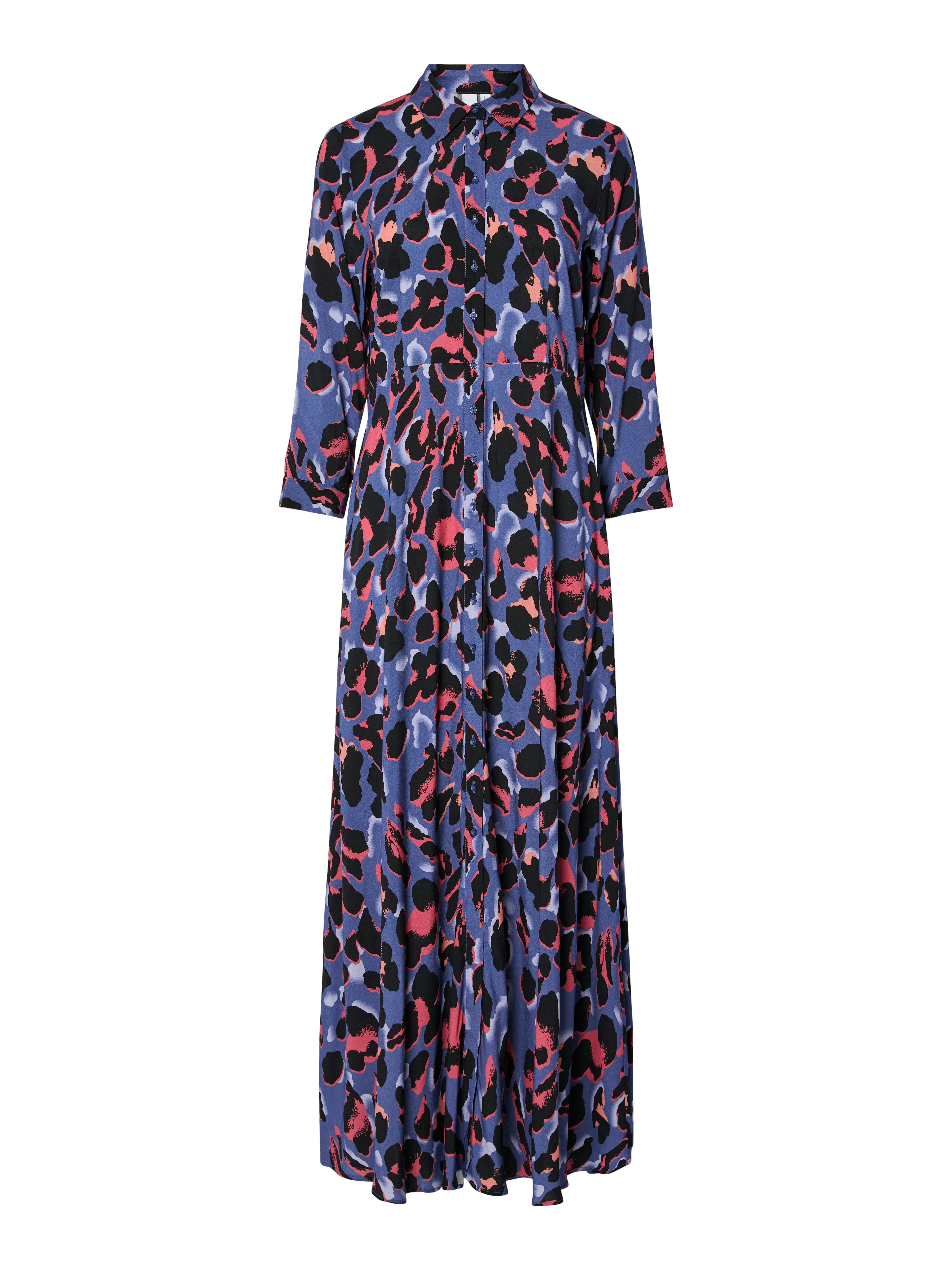Y.A.S Jurk met overhemdkraag YASSAVANNA LONG SHIRT DRESS