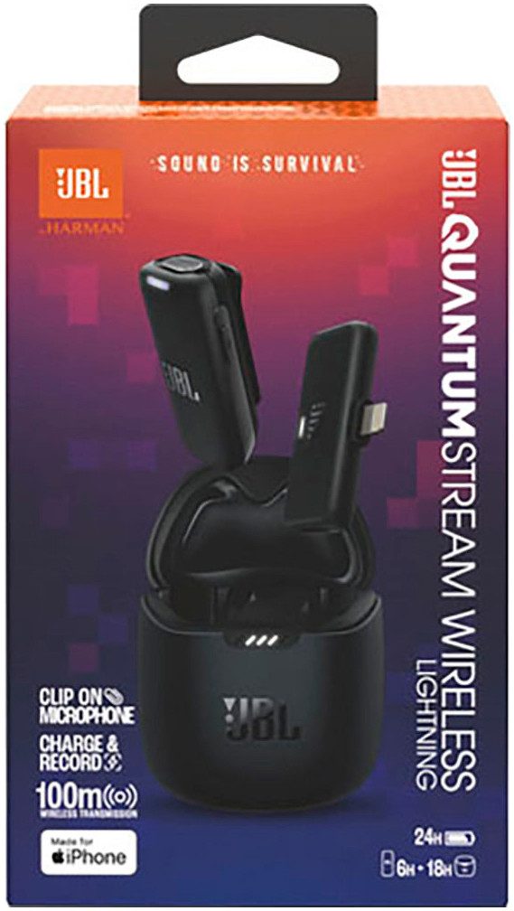 JBL Streaming-microfoon Quantum Stream Wireless Lightning