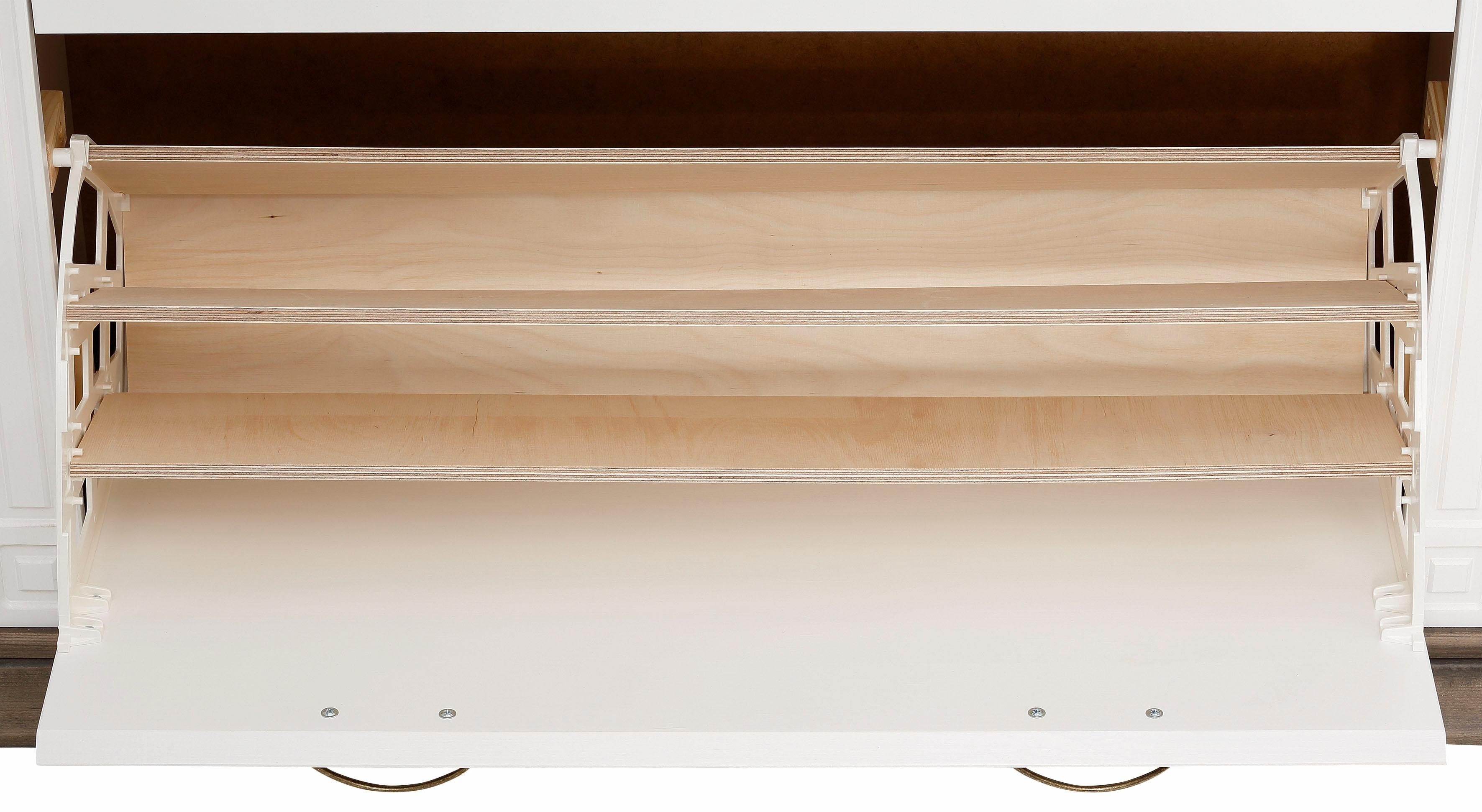 Home affaire Schoenenkast Vinales Breedte 96 cm van massief grenen