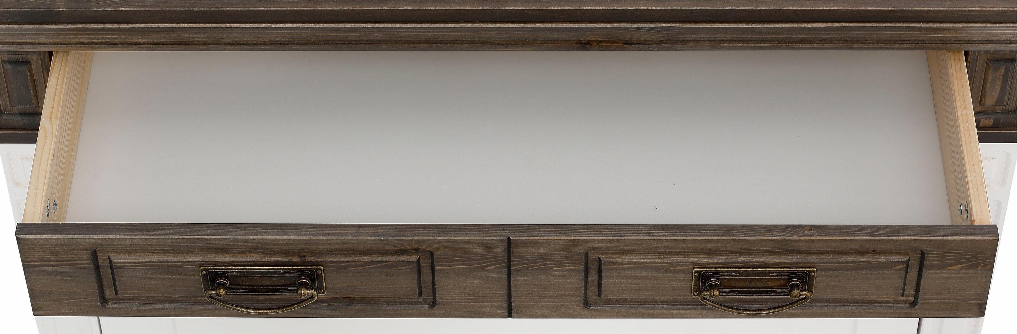 Home affaire Schoenenkast Vinales Breedte 96 cm van massief grenen