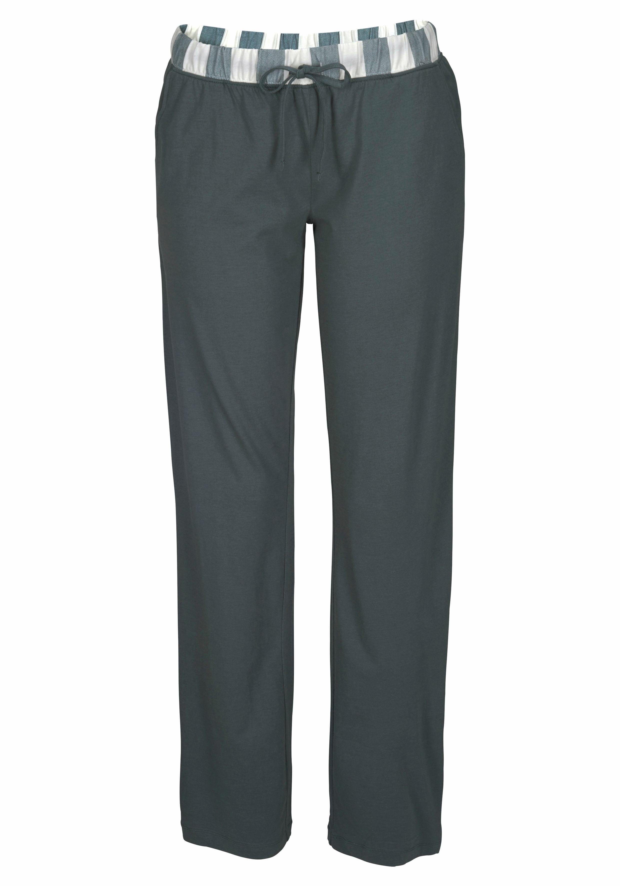 Vivance Dreams Pyjama in overhemd-look (2-delig, 1 stuk)