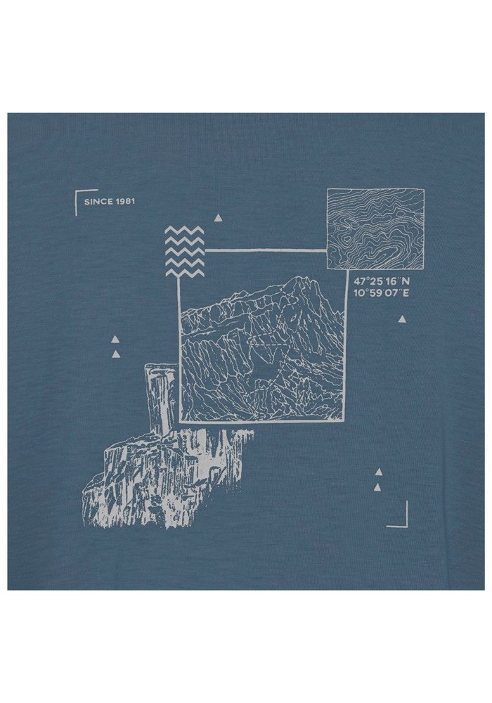 Jack Wolfskin T-shirt VONNAN GRAPHIC T M