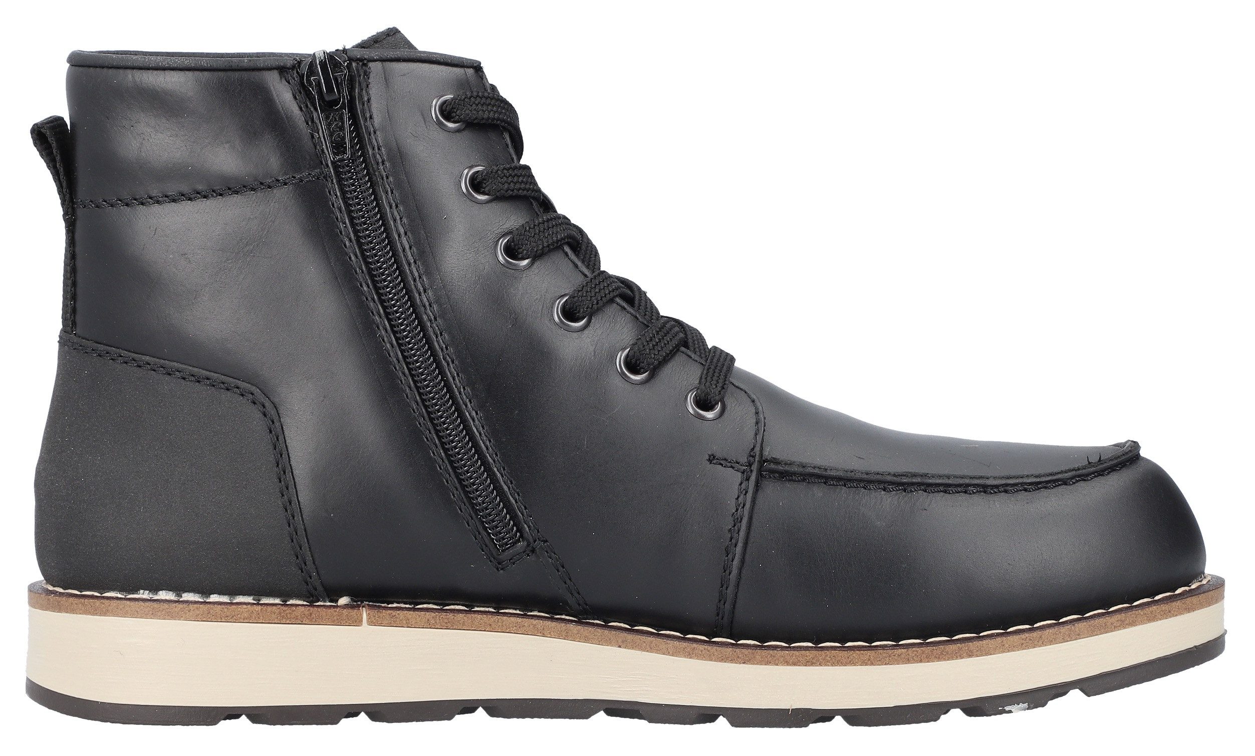 Rieker Winterlaarzen winter-enkellaars, veterschoenen met tex en sportieve loopzool