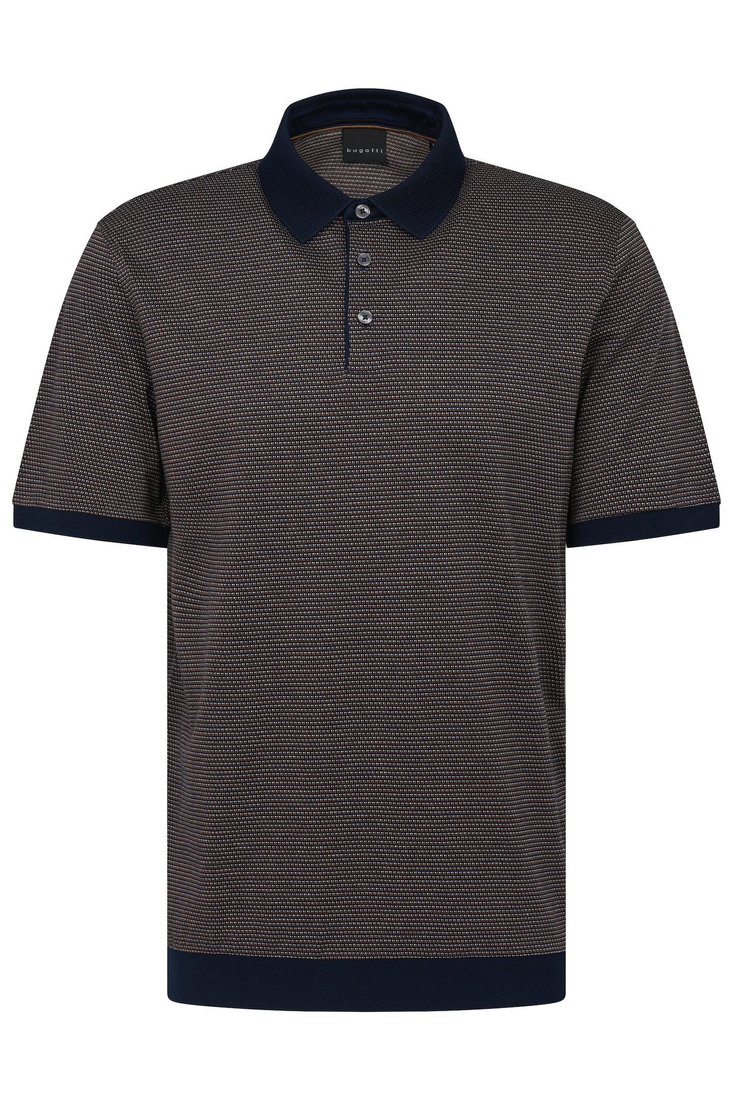 Bugatti Poloshirt met korte mouwen