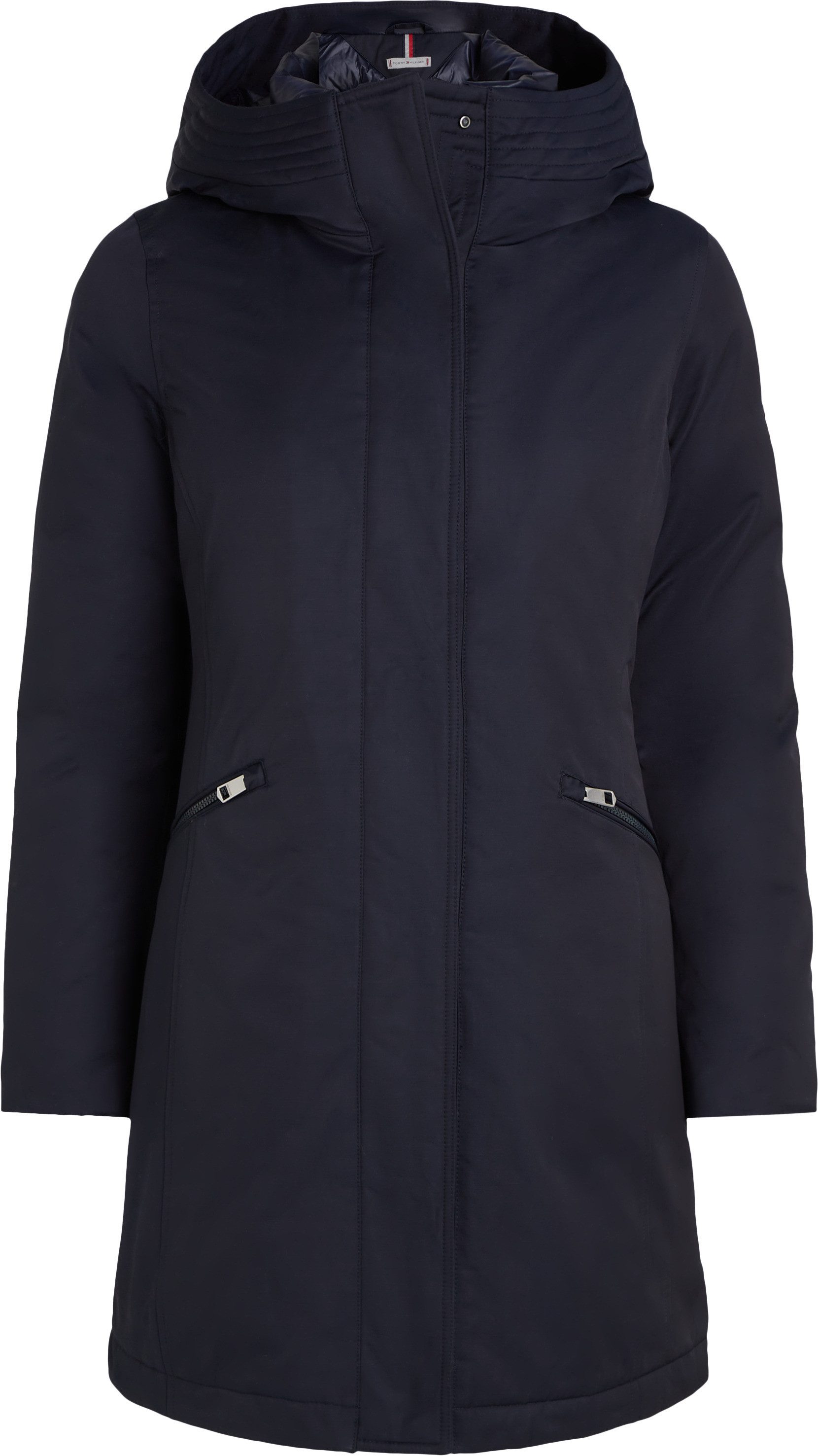 Tommy Hilfiger Parka met gestempeld logo