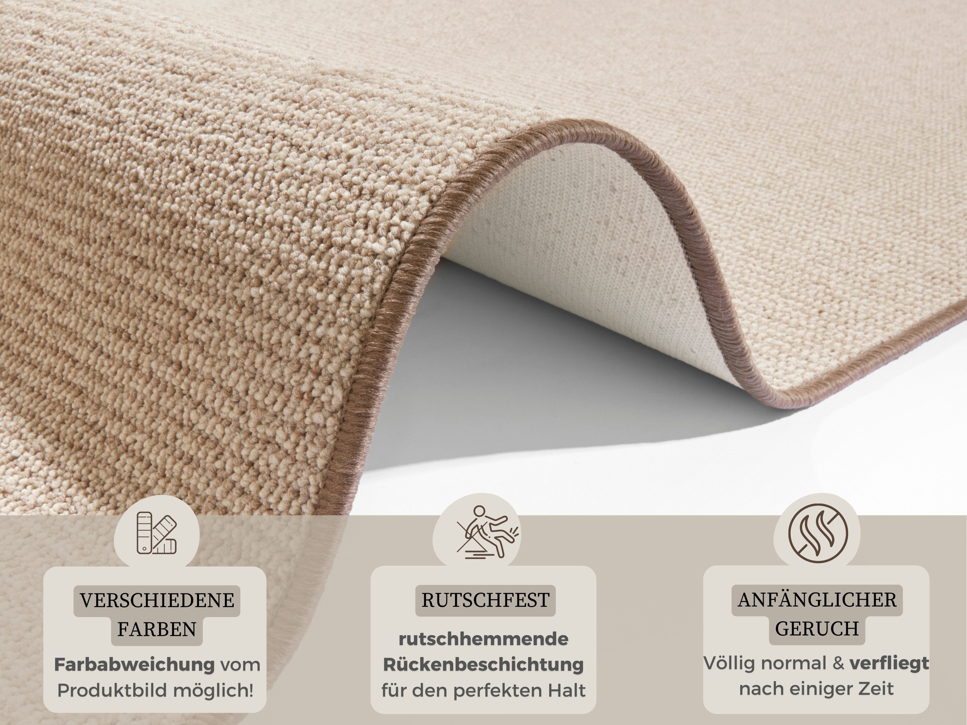 HANSE Home Loper Bouclé