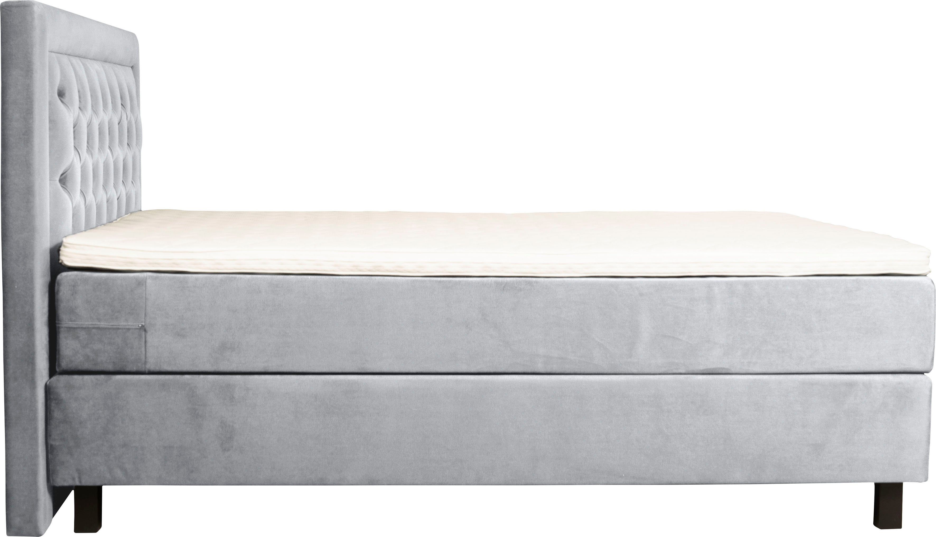 Leonique Boxspring JEANNE incl. topmatras met pocketveringsmatras