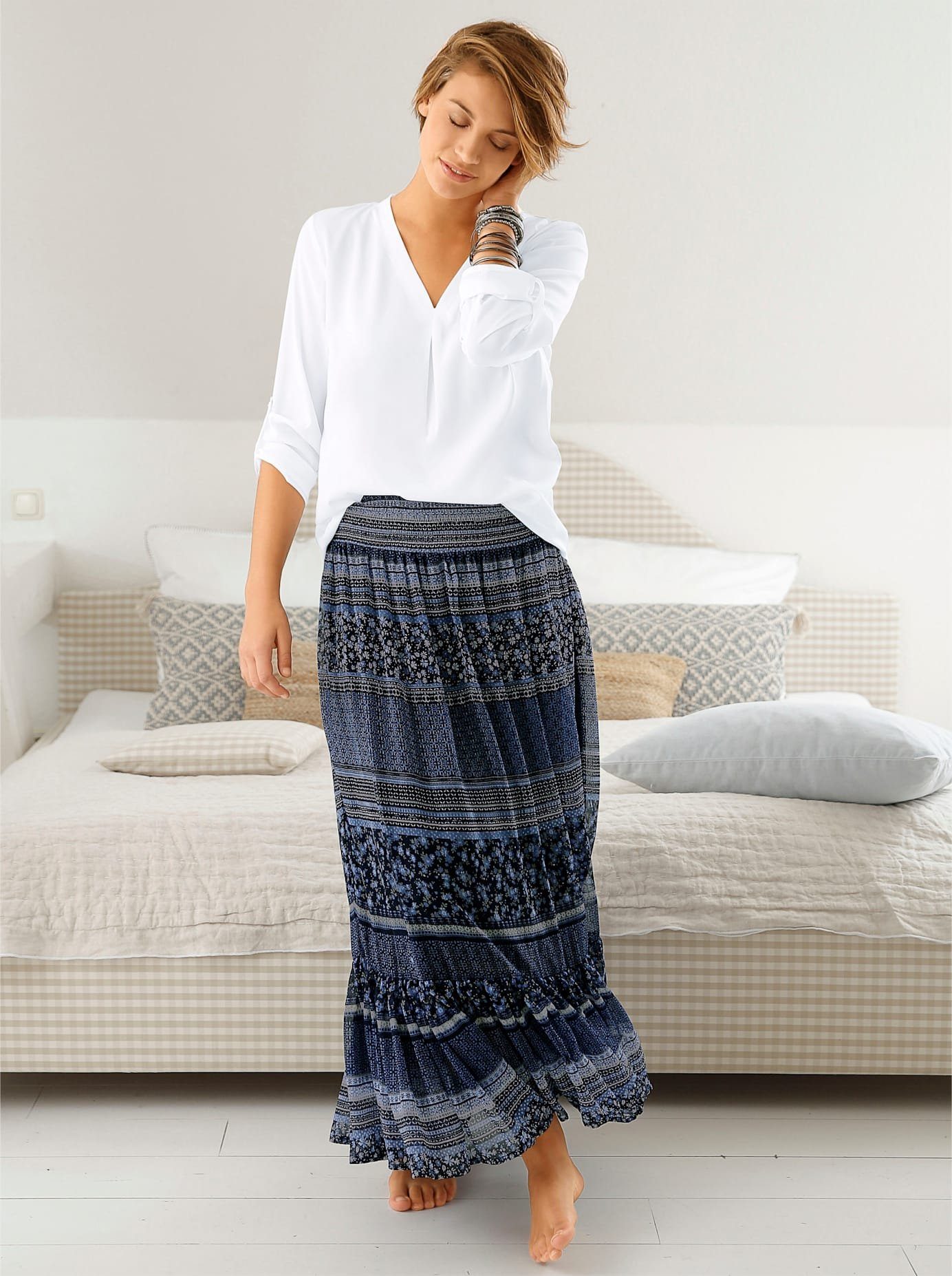 Ambria Lange blouse