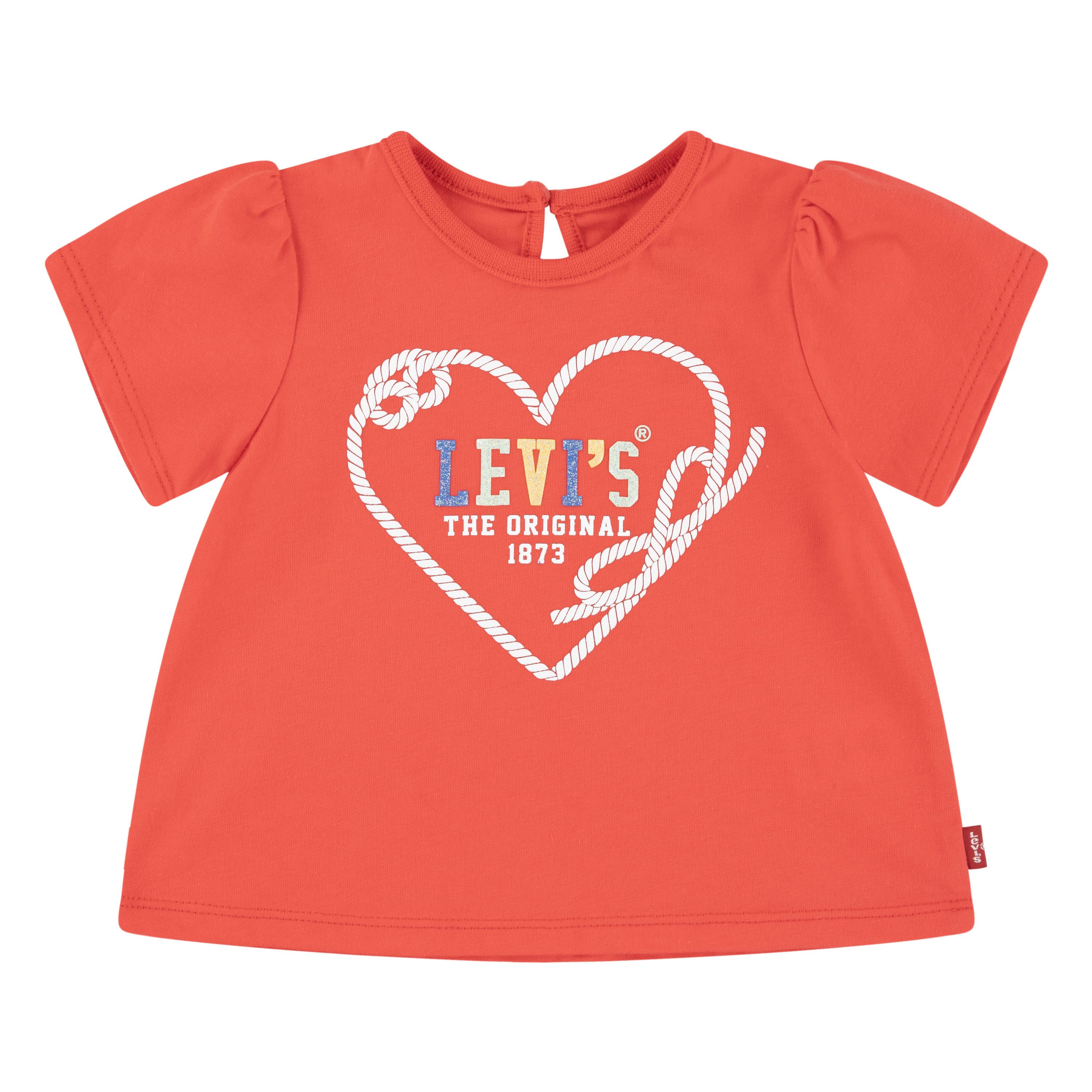 Levi's Kidswear T-shirt HEART SS PUFF SLEEVE SLV TEE